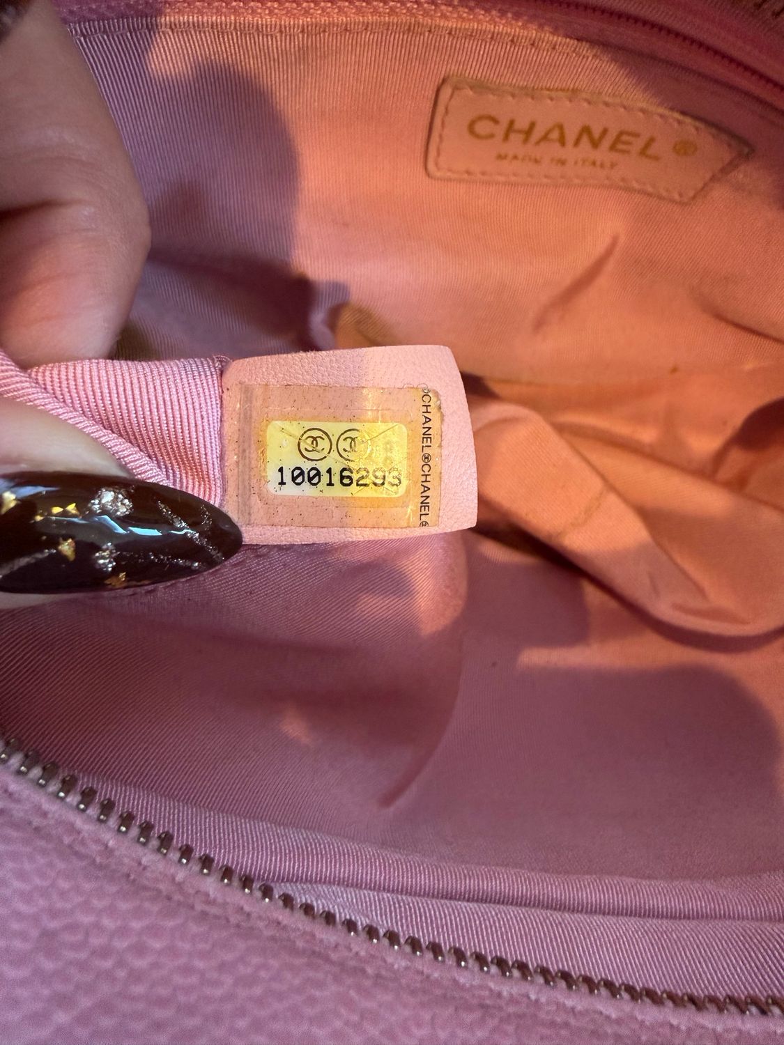 Chanel Petite Timeless Tote Caviar Shoulder Bag