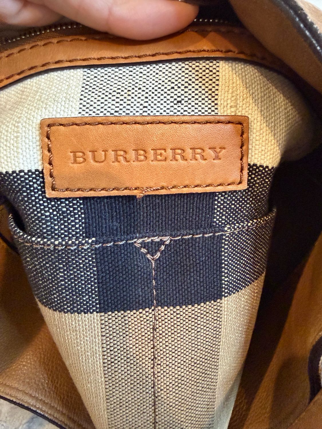 Burberry Novacheck Hobo Ashby Bucket Messenger Crossbody