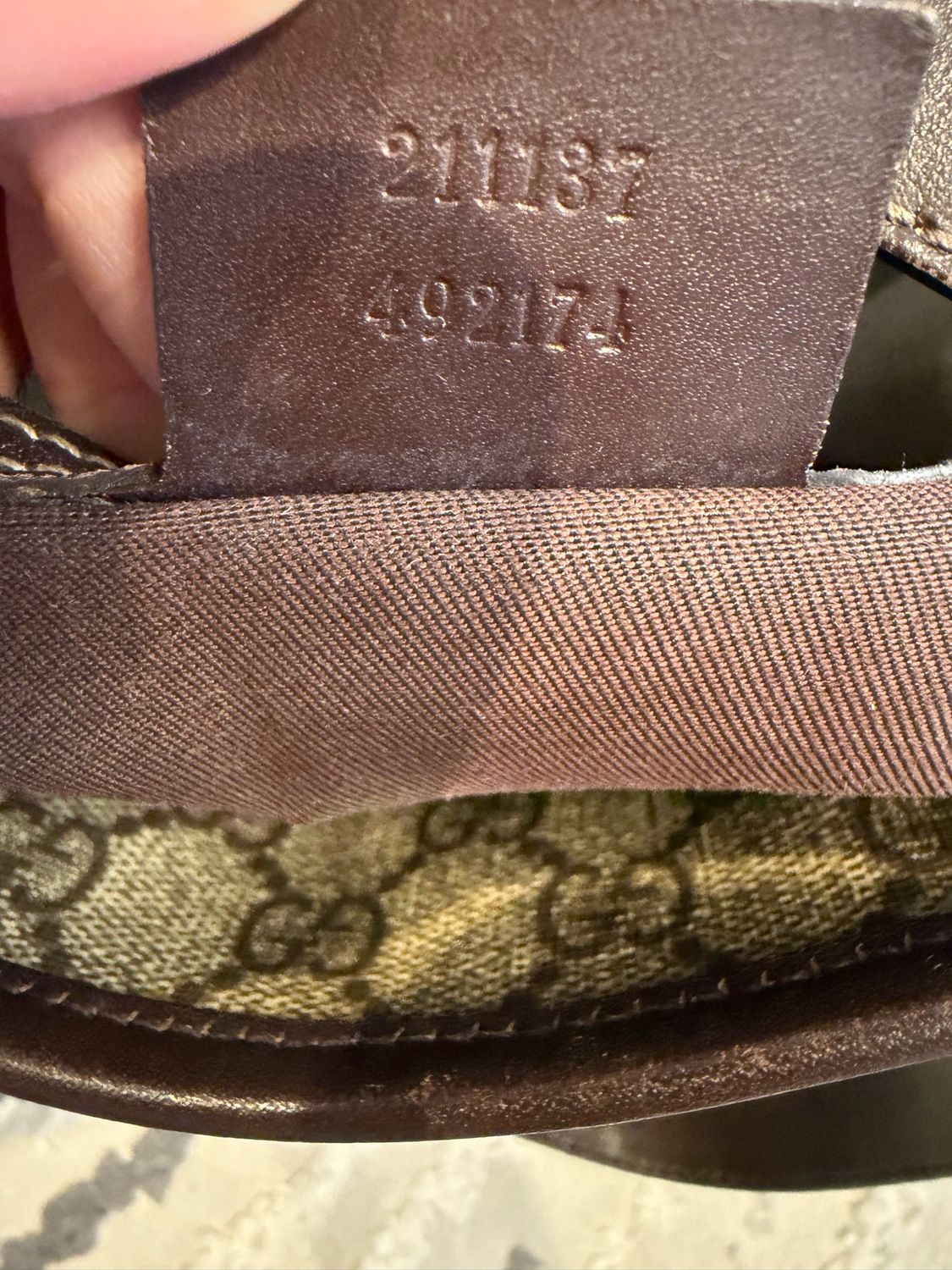 Gucci Monogram Supreme Joy Zipper Tote Medium