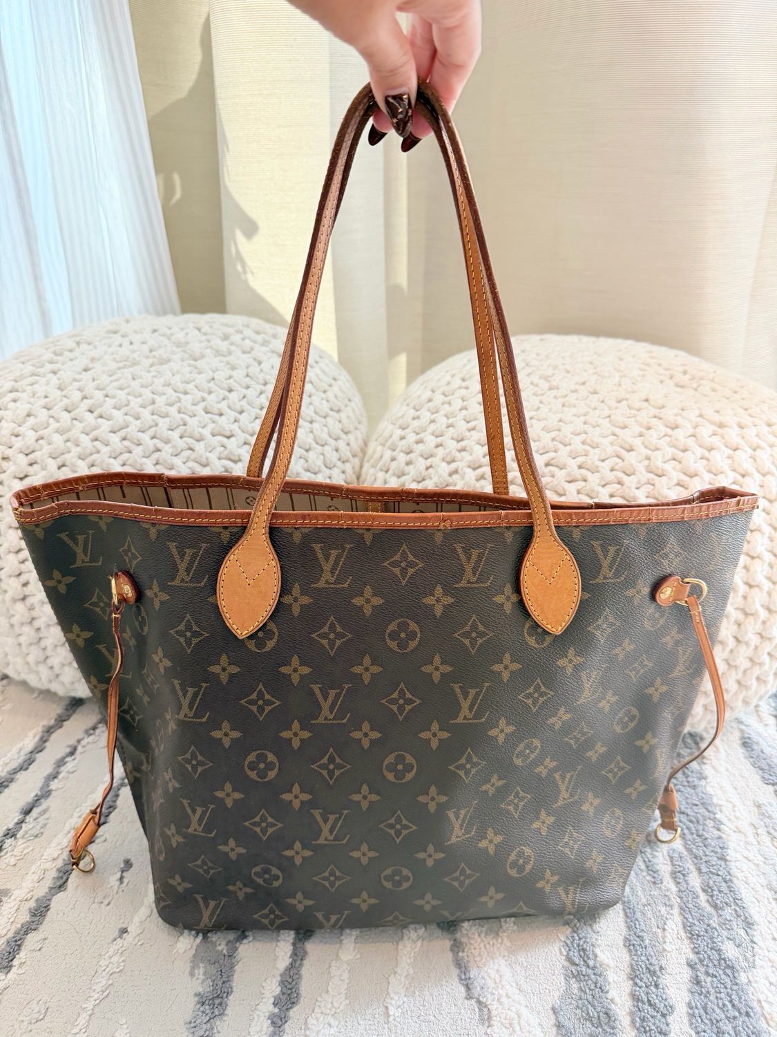 Louis Vuitton Neverfull Monogram Mm Tote Shoulder