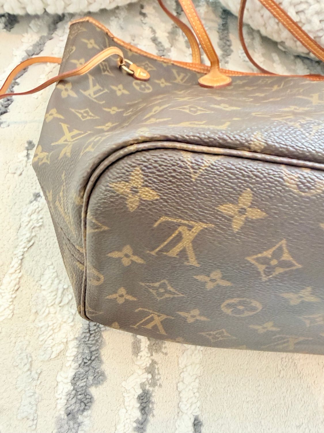 Louis Vuitton Neverfull Monogram Mm Tote Shoulder