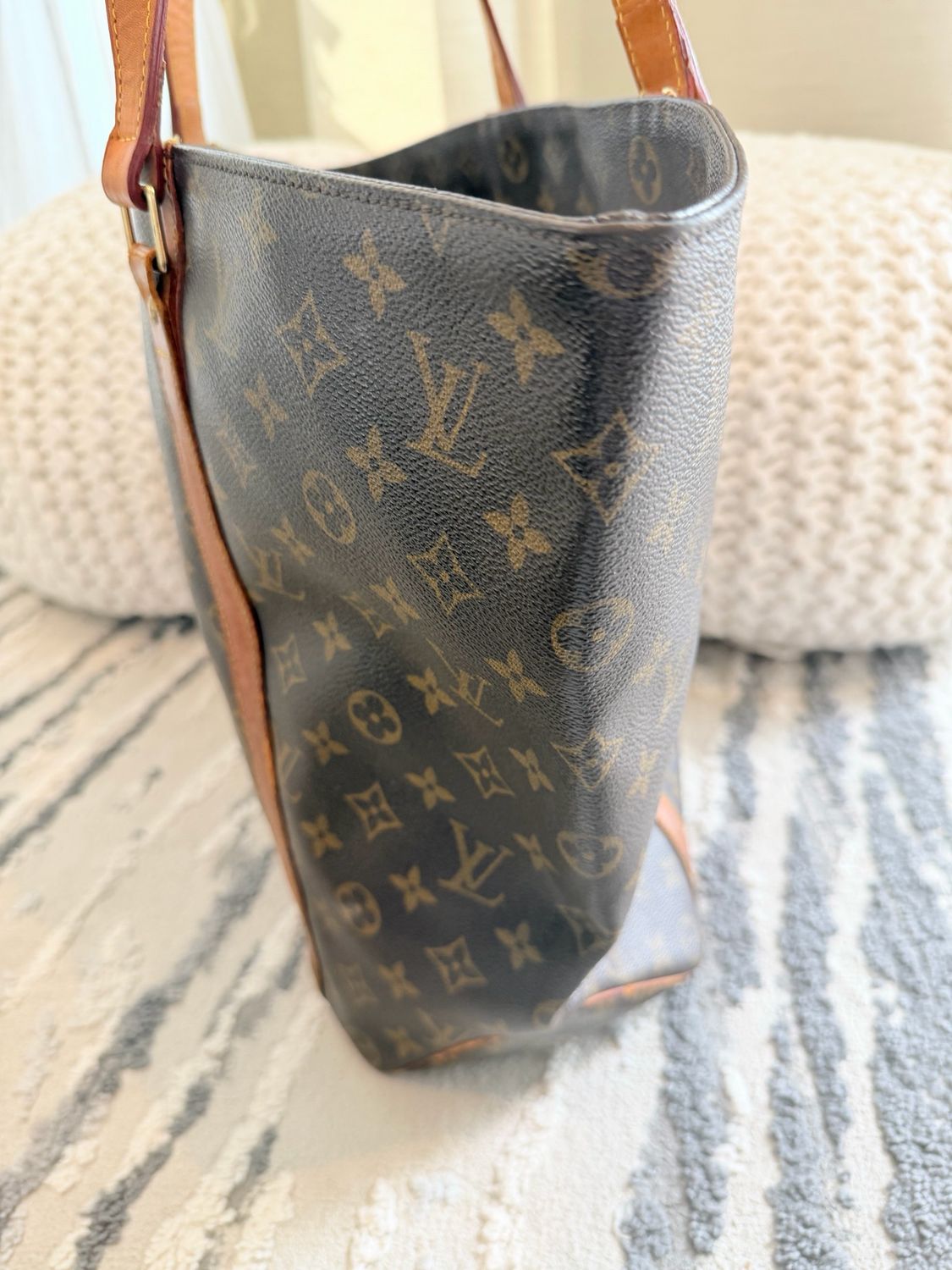 Louis Vuitton Monogram Sac Shopper Tote