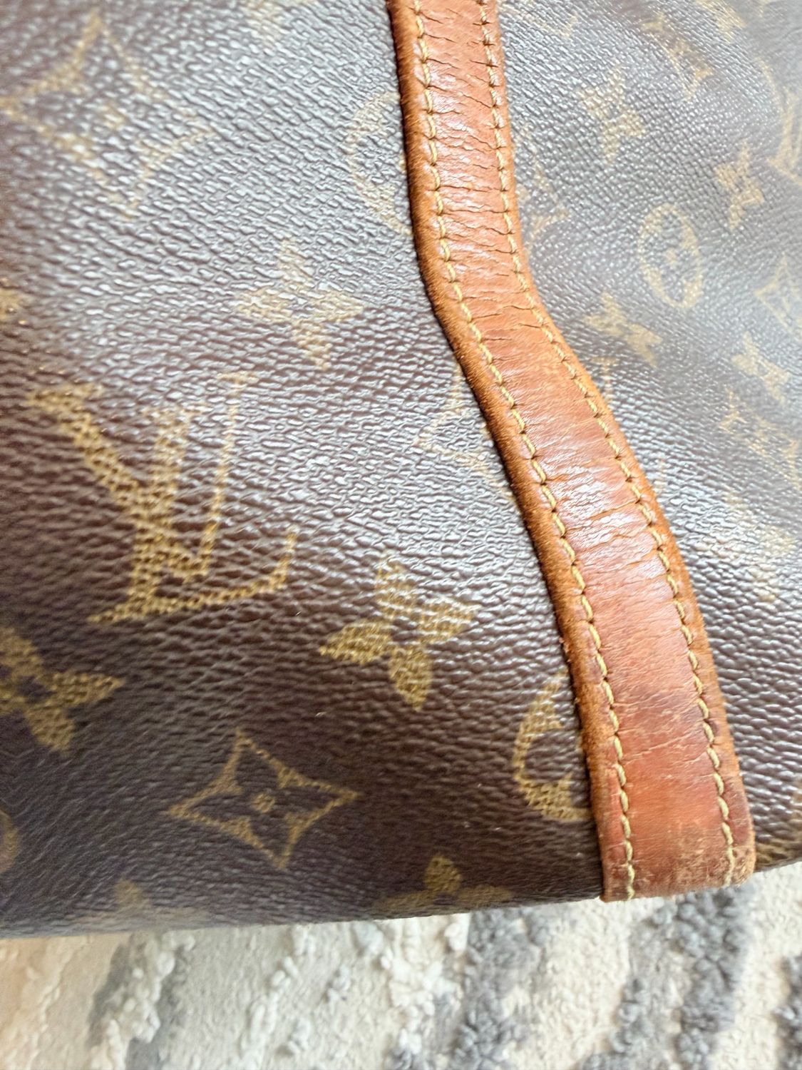 Louis Vuitton Monogram Sac Shopper Tote
