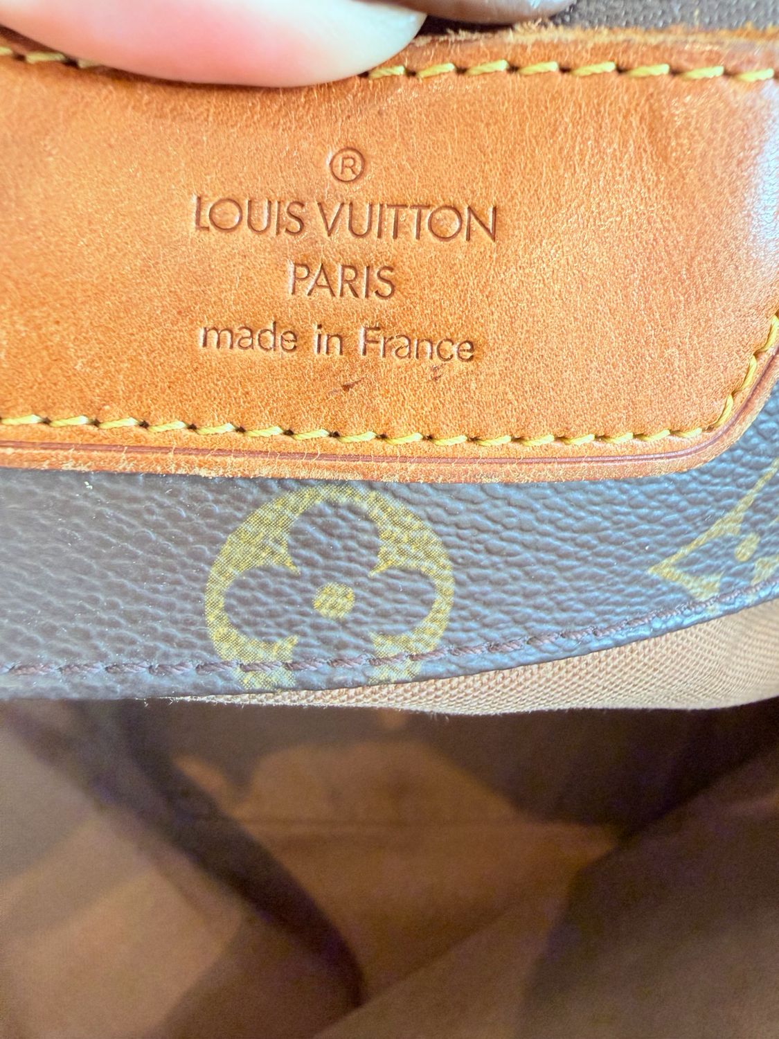 Louis Vuitton Monogram Sac Shopper Tote