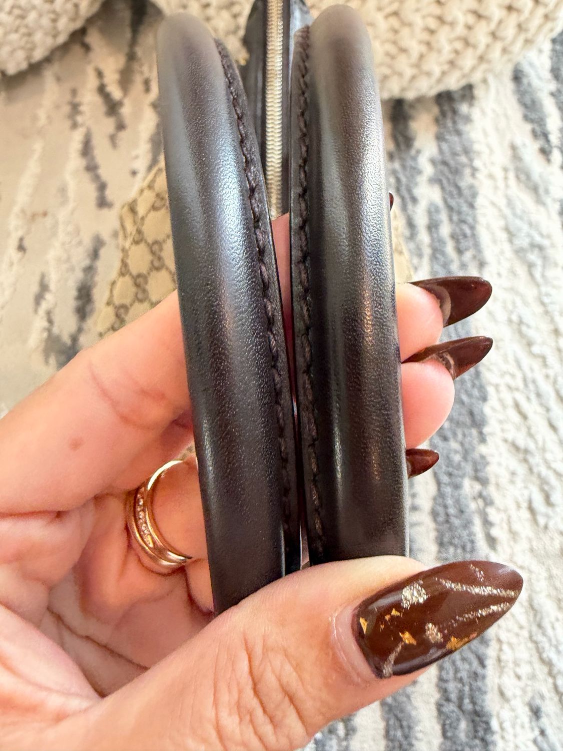 Gucci Monogram Canvas Sukey Tote Shoulder