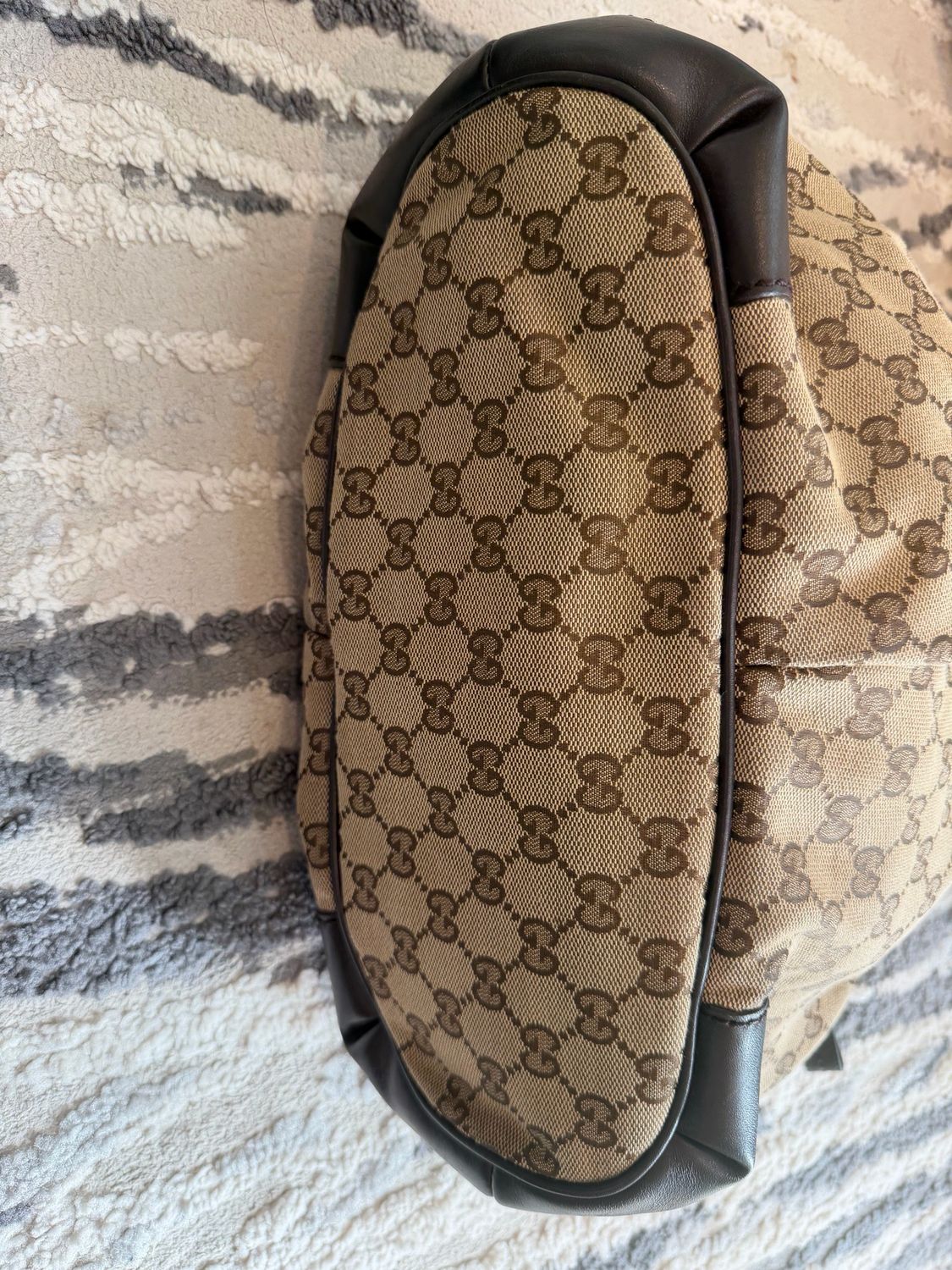 Gucci Monogram Canvas Sukey Tote Shoulder