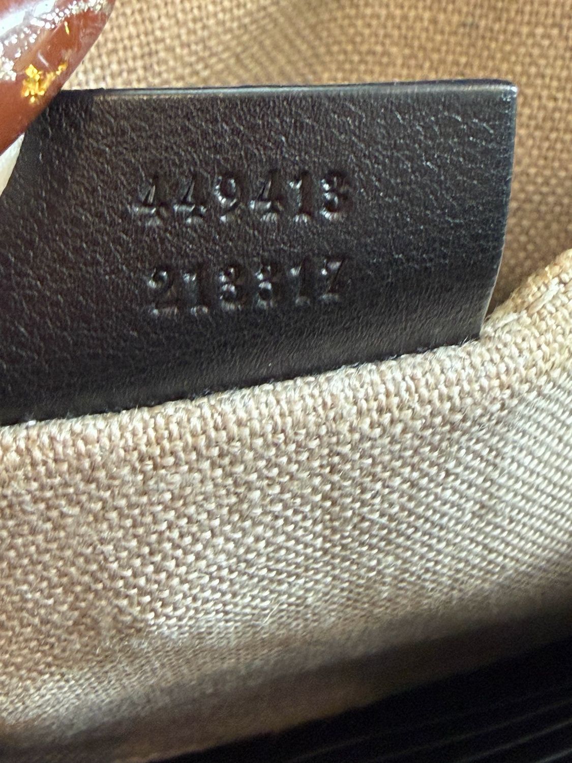 Gucci Guccissima Bree Camera Crossbody Messenger Bag