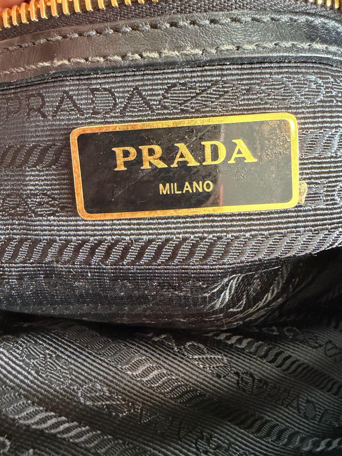 Prada Nylon Tessuto Camera Bag Zipper Messenger Crossbody