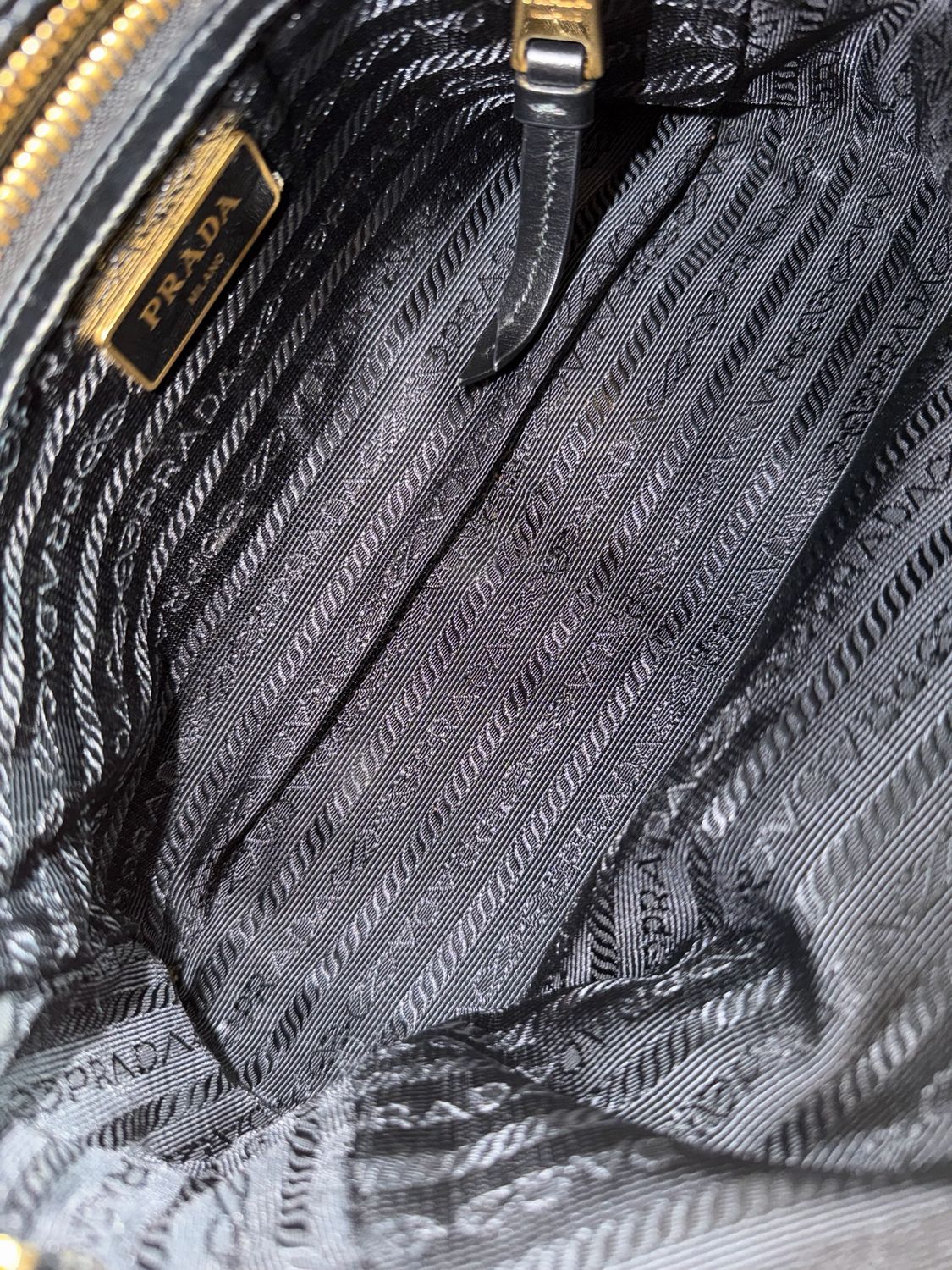 Prada Nylon Tessuto Camera Bag Zipper Messenger Crossbody