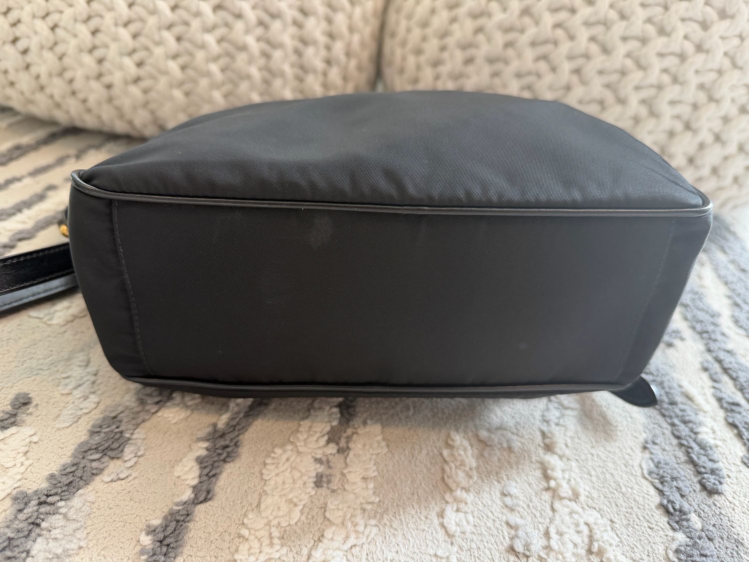 Prada Nylon Tessuto Camera Bag Zipper Messenger Crossbody