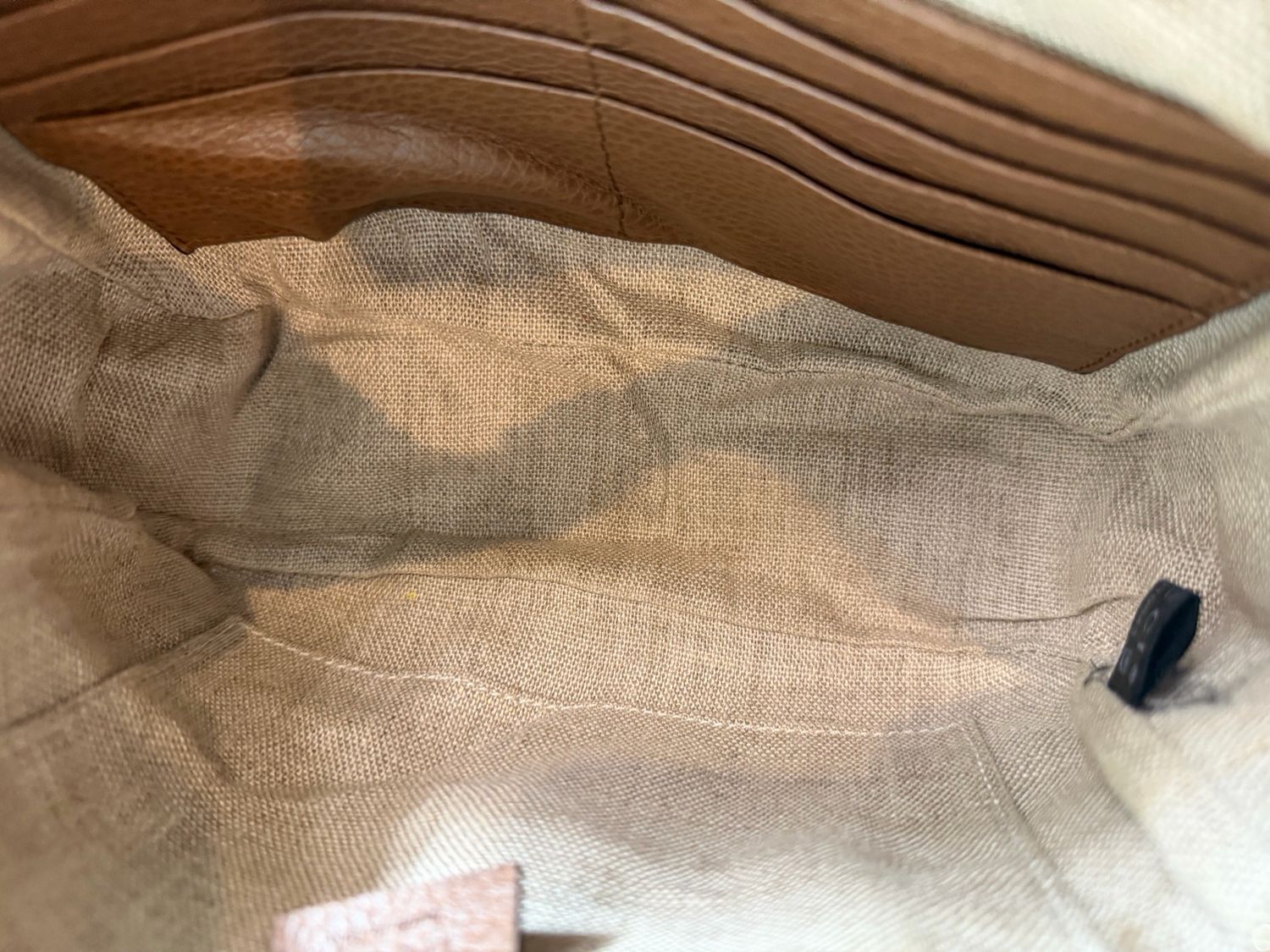 Gucci Monogram Canvas Bree Crossbody Messenger