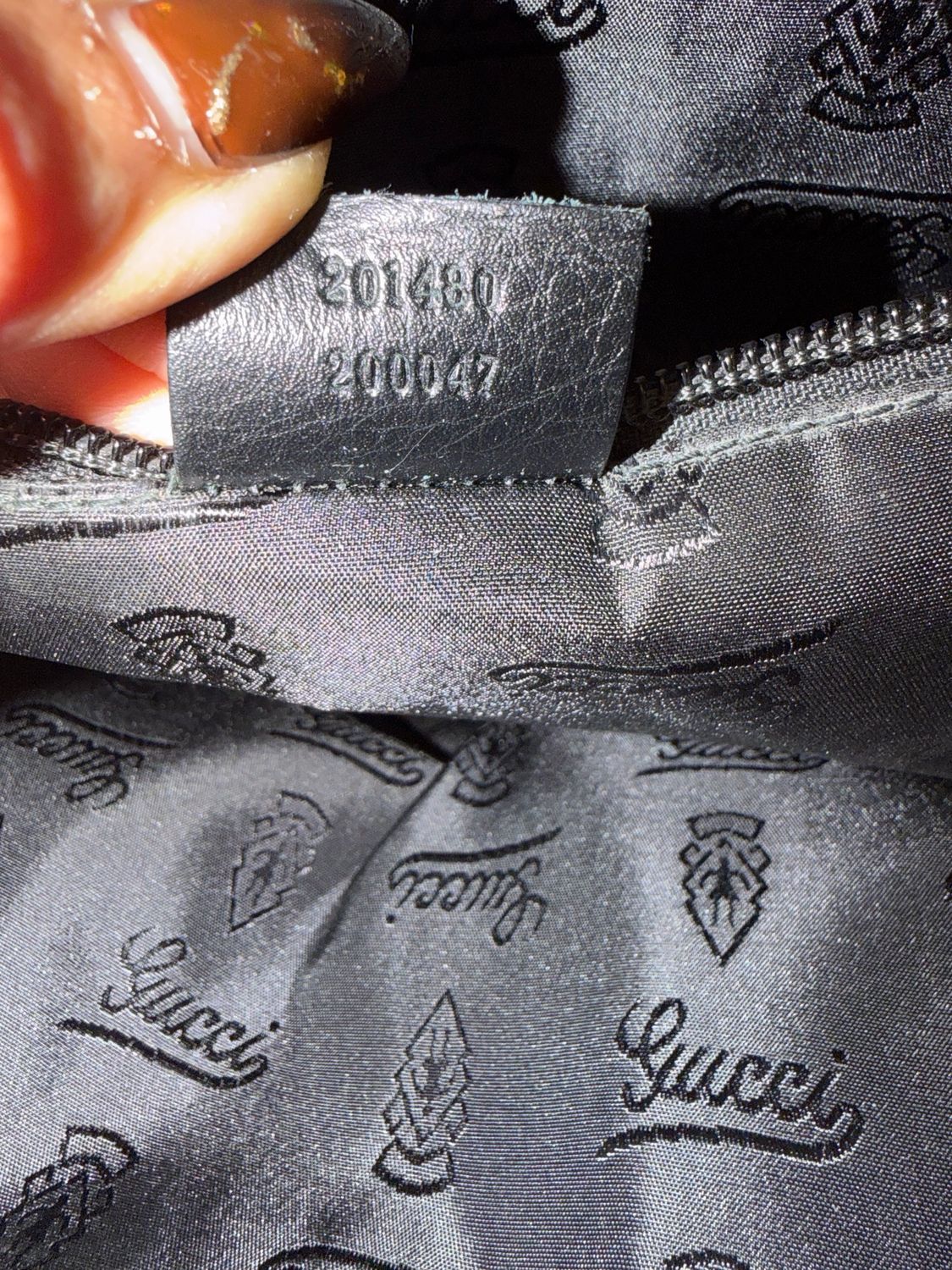 Gucci Laptop Briefcase Guccissima Leather