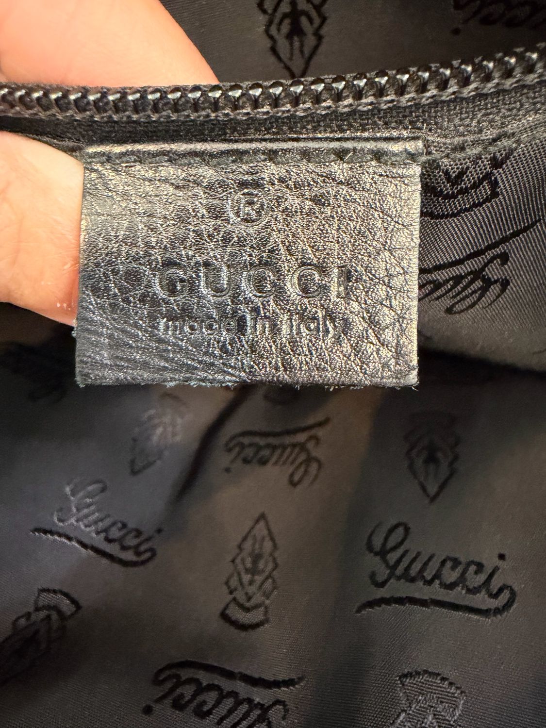 Gucci Laptop Briefcase Guccissima Leather