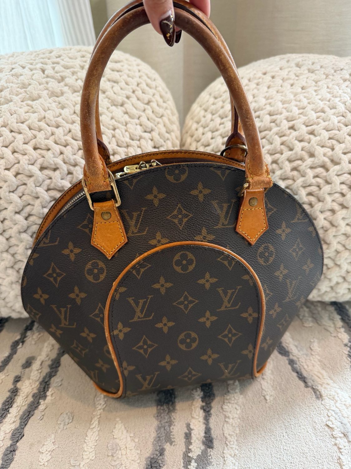 Louis Vuitton Monogram Ellipse Pm Tote Shoulder