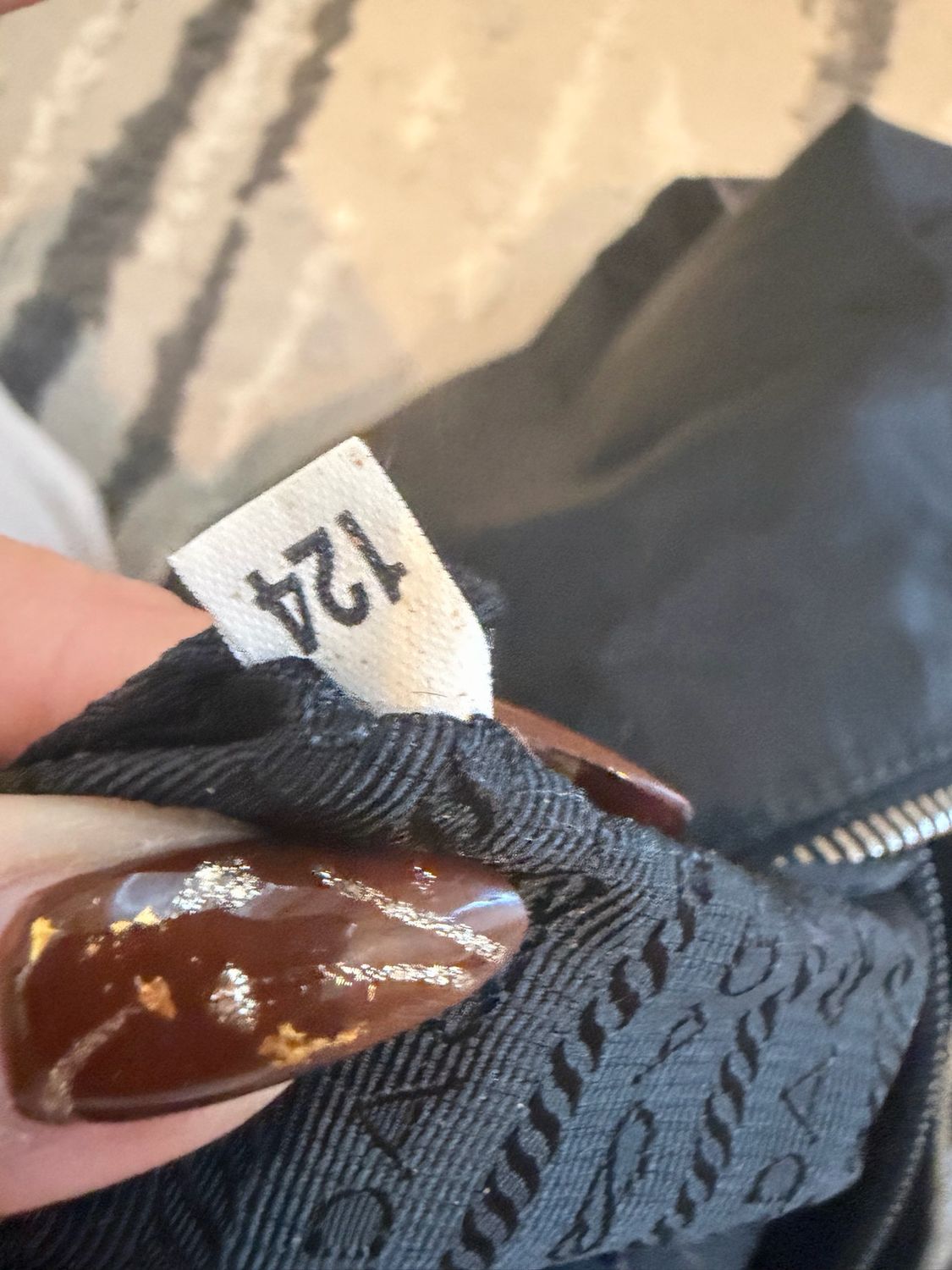 Prada Nylon Tessuto Hobo Shoulder Bag Black