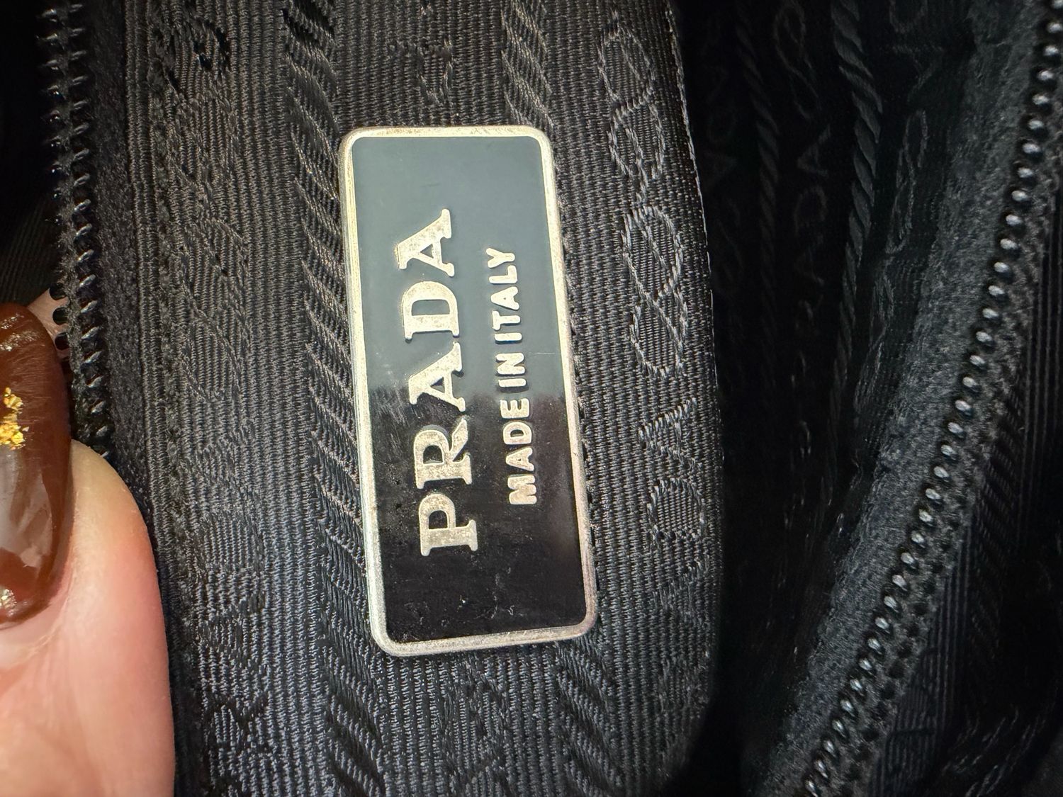 Prada Nylon Tessuto Messenger Crossbody