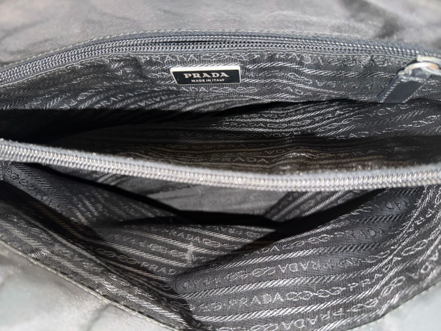 Prada Nylon Tessuto Messenger Crossbody