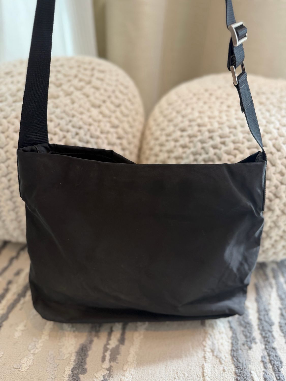 Prada Nylon Tessuto Messenger Crossbody