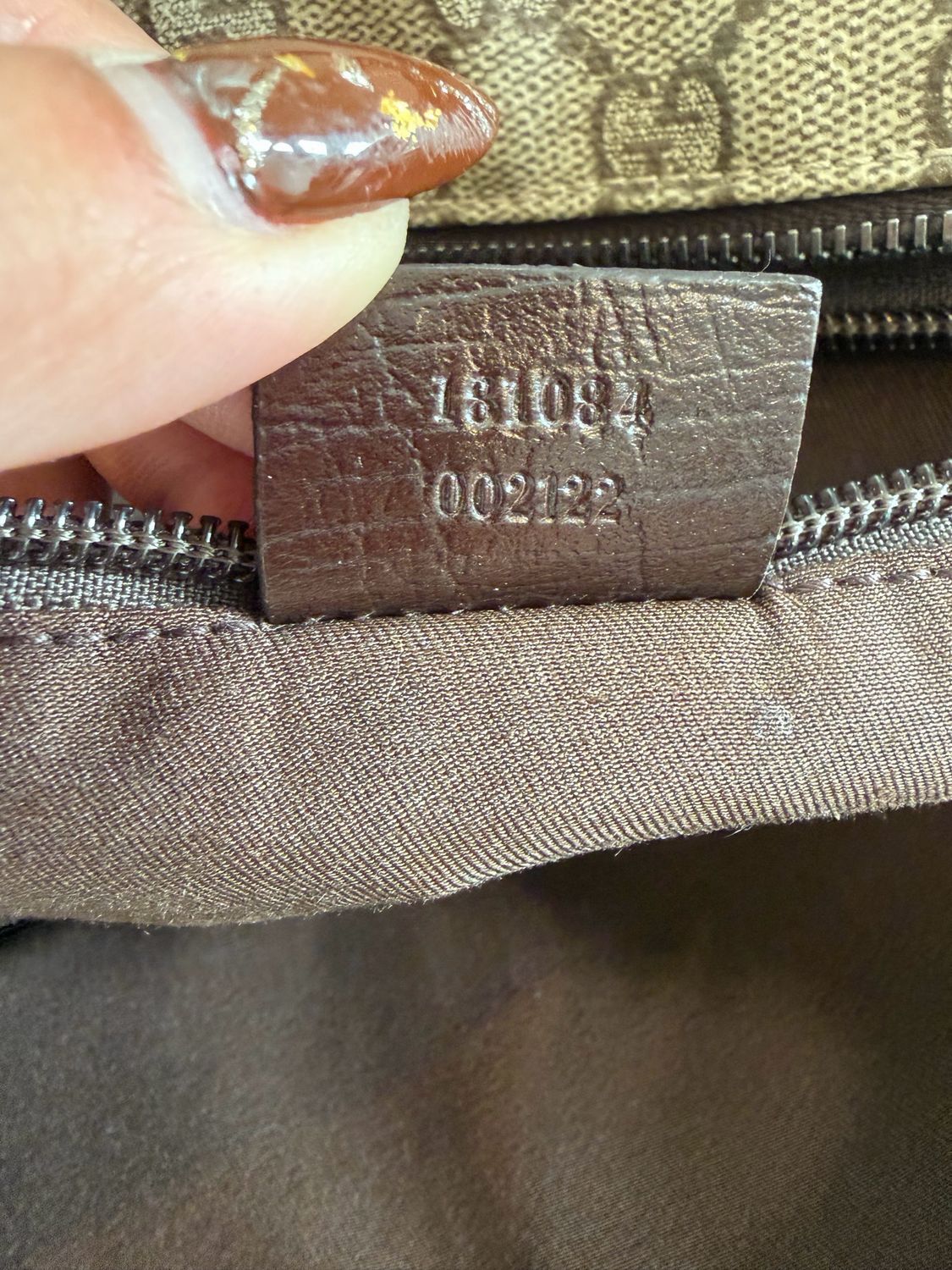 Gucci Monogram Supreme Joy Zipper Tote