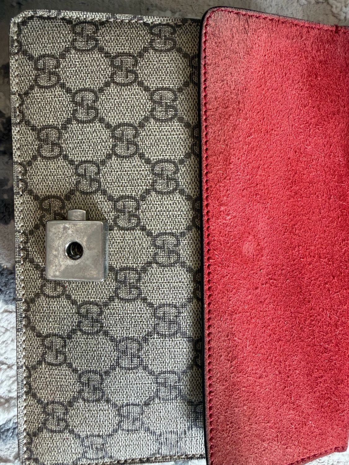 Gucci Monogram Dionysus Mini Crossbody Messenger