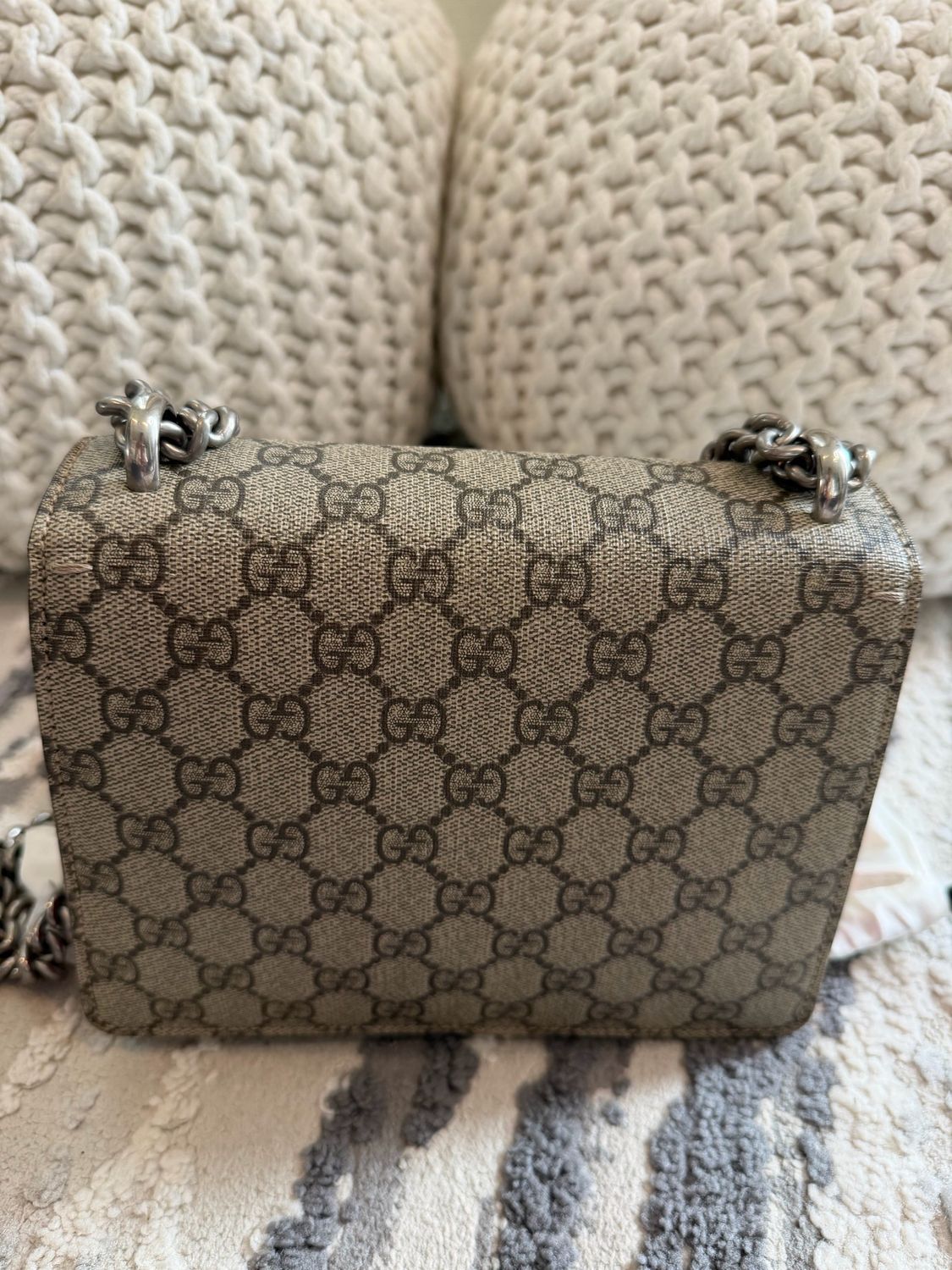 Gucci Monogram Dionysus Mini Crossbody Messenger