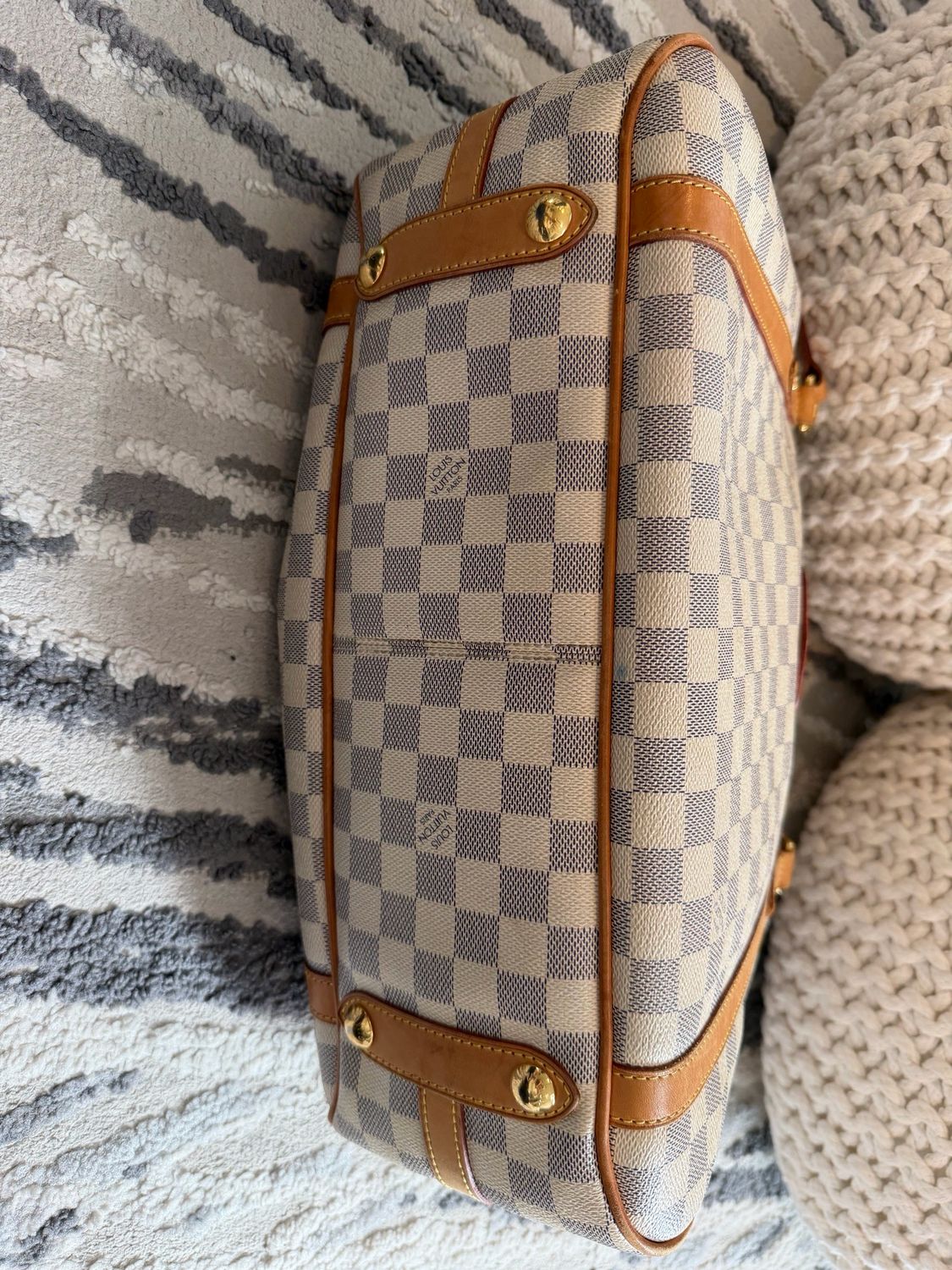 Louis Vuitton Damier Azur Stresa Pm Tote Shoulder