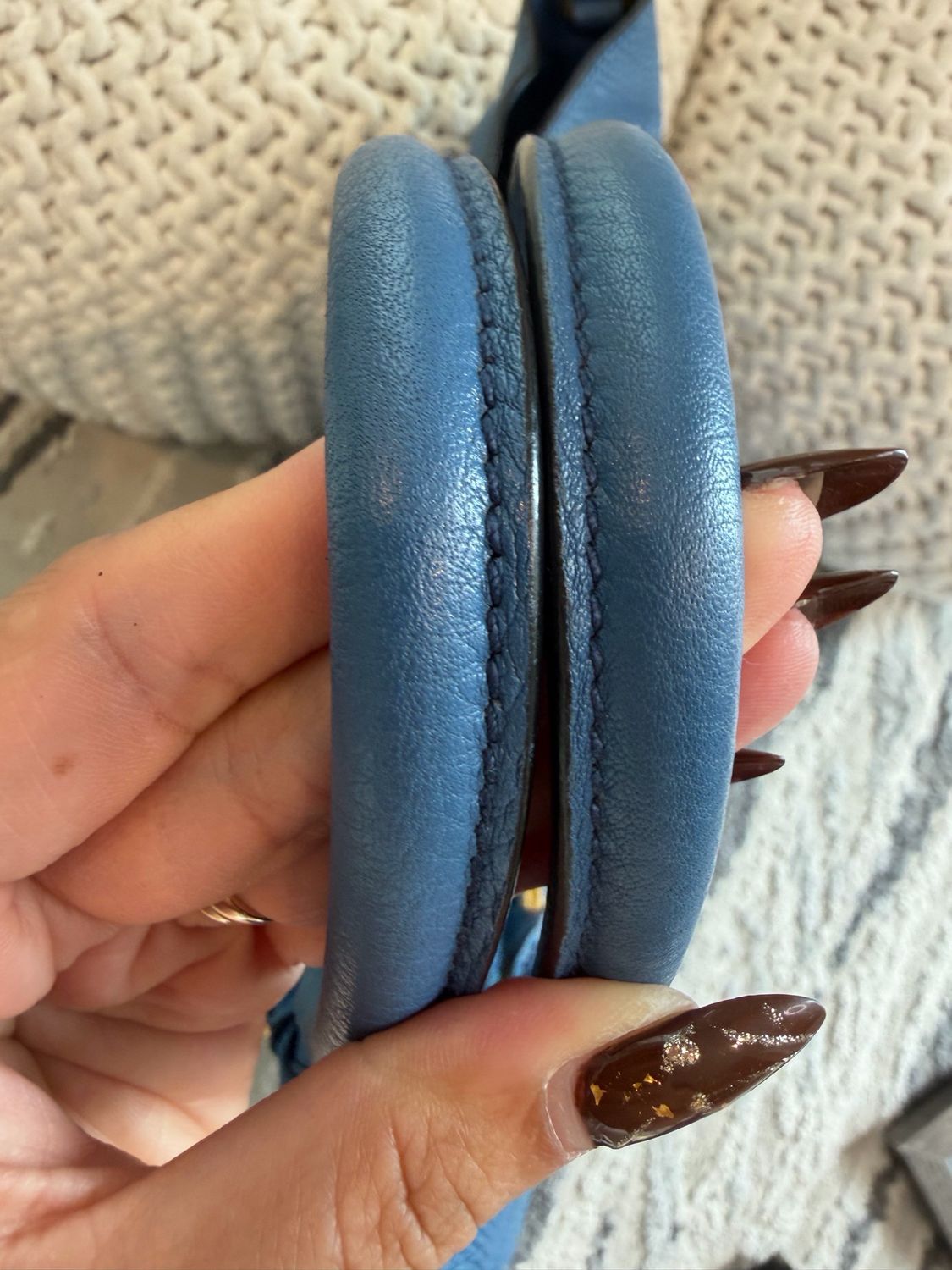 Prada Vitello Daino Shopper Convertible Messenger Crossbody Sling