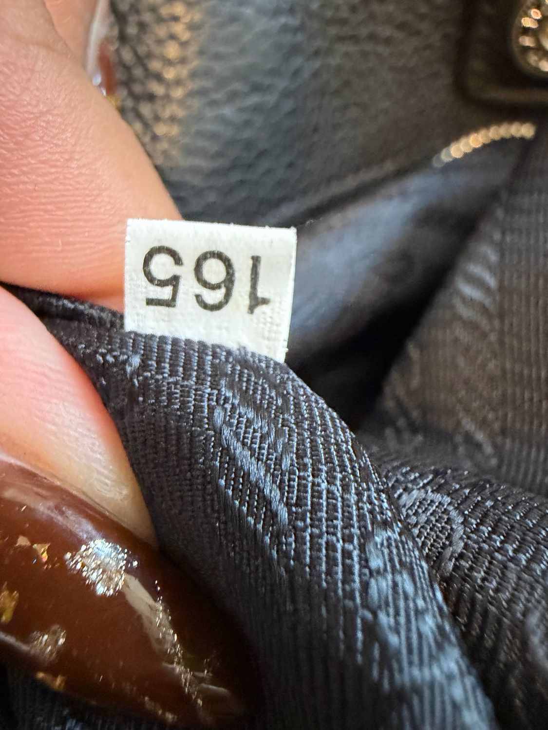 Prada Vitello Daino Pebbled Leather Convertible Tote Crossbody Vertical