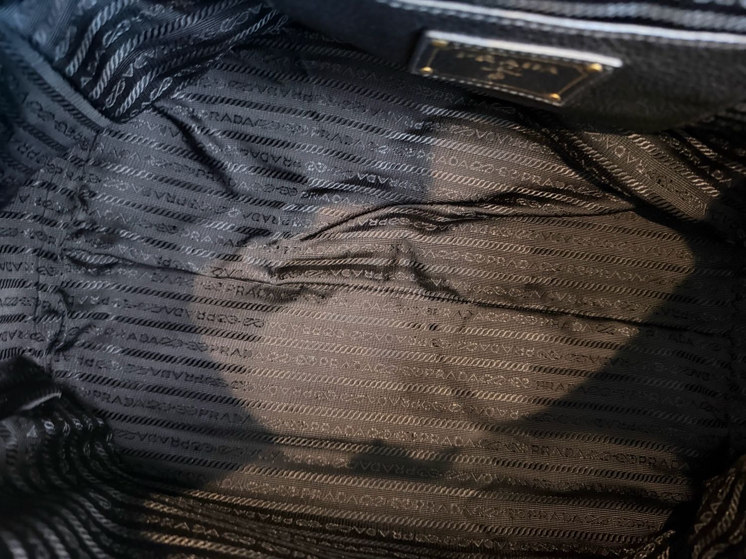 Prada Vitello Phenix Convertible Tote Messenger