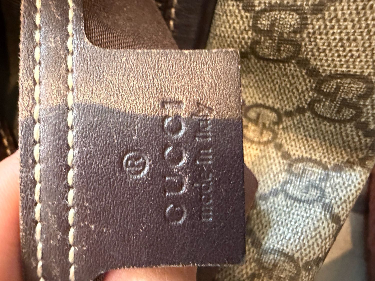 Gucci Monogram Supreme Plus Waist Bag B Beltbag