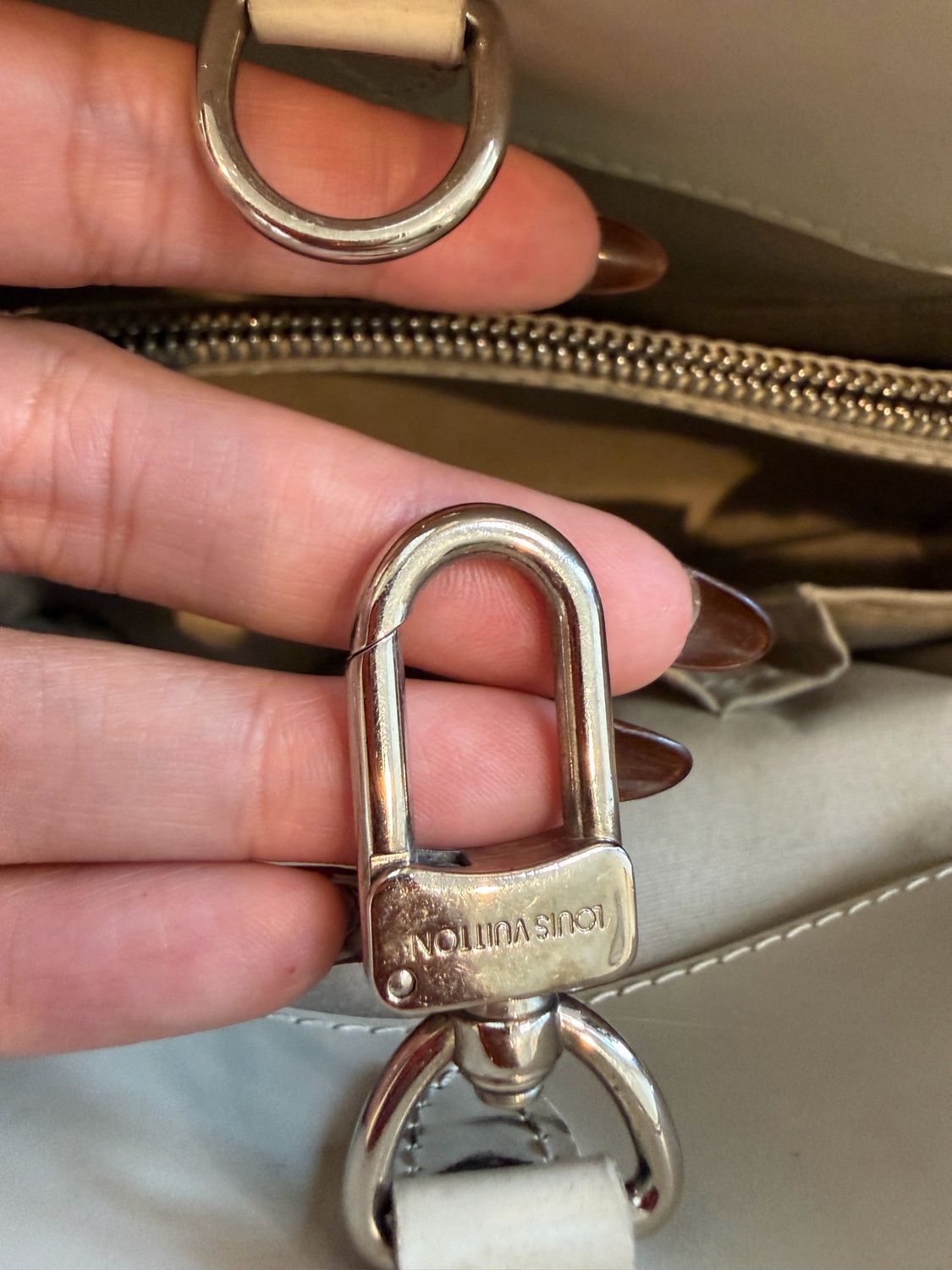 Louis Vuitton Passy Pm Top Handle White