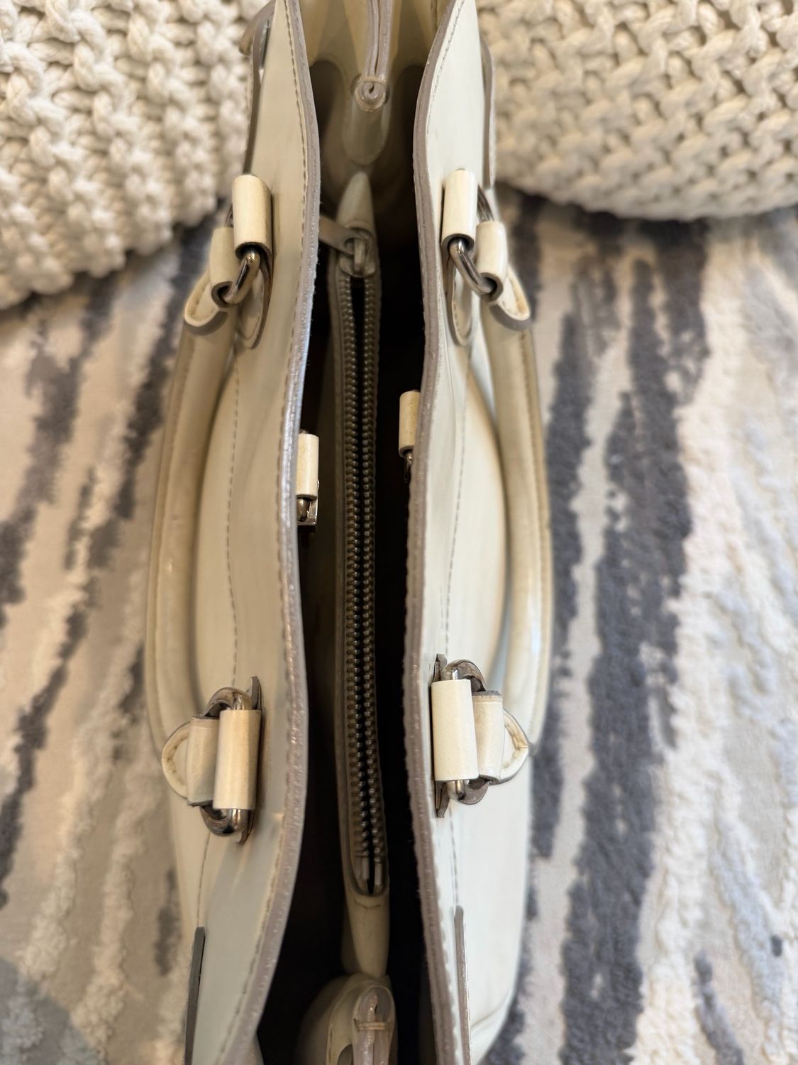 Louis Vuitton Passy Pm Top Handle White