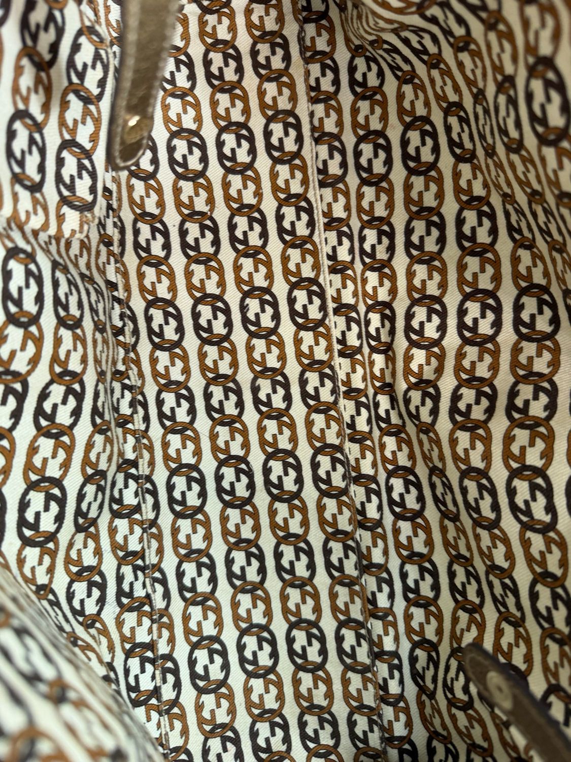 Gucci Monogram Canvas Princy Tote Shoulder