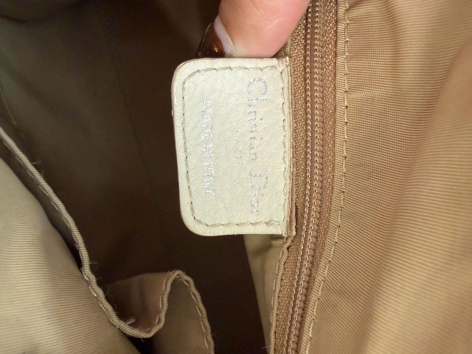 Christian Dior Boston Trotter Oblique Tote Shoulder