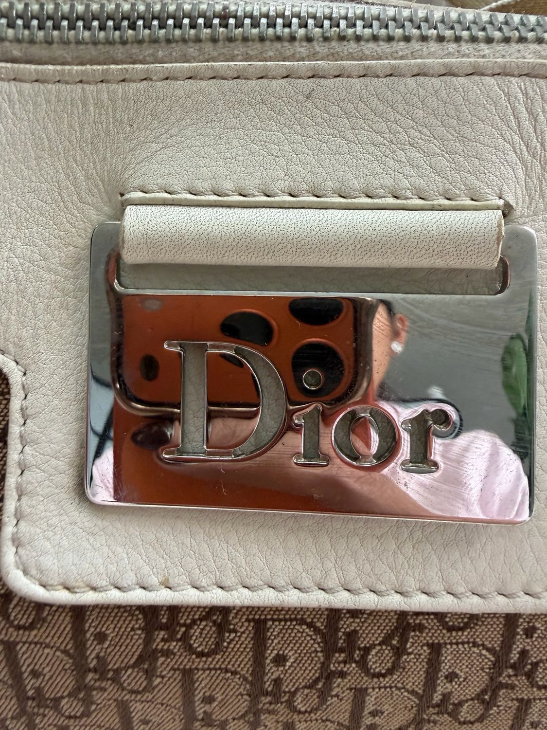 Christian Dior Boston Trotter Oblique Tote Shoulder