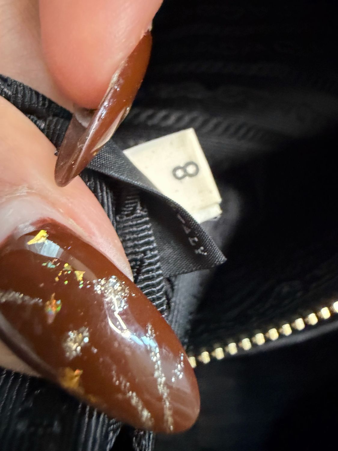 Prada Nylon Gaufre Tessuto Tote Shoulder Bag Black