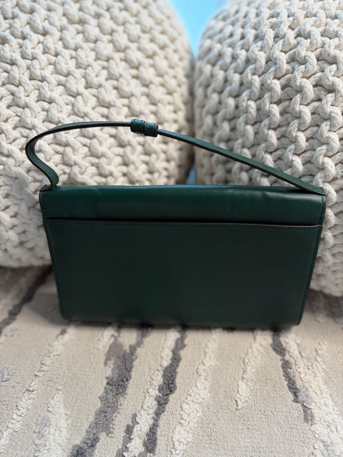 Gucci Zumi Soft Leather Horsebit Handle Clutch