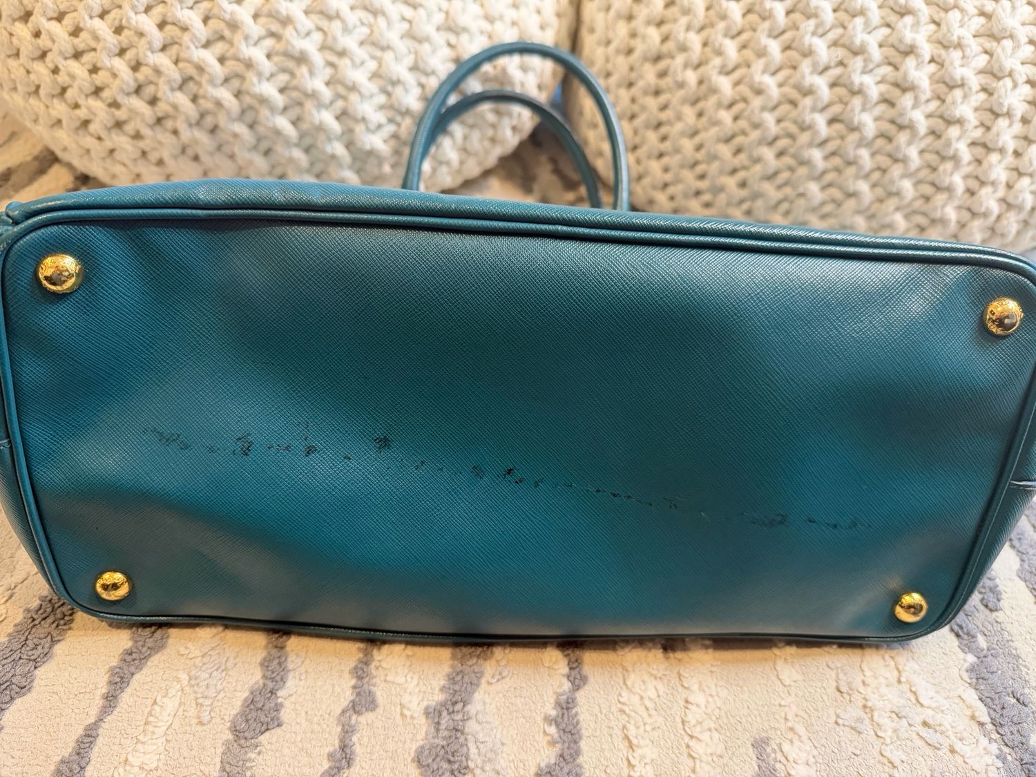 Prada Saffiano Galliera Handbag