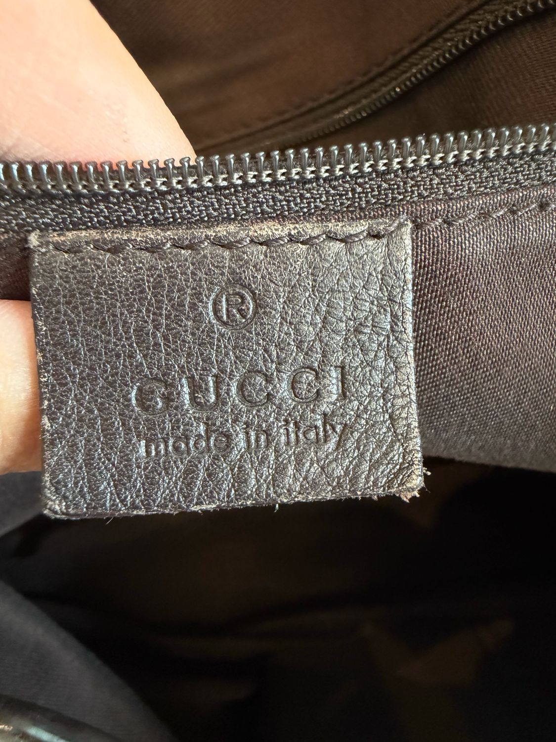 Gucci Monogram Canvas Sukey Hobo Shoulder