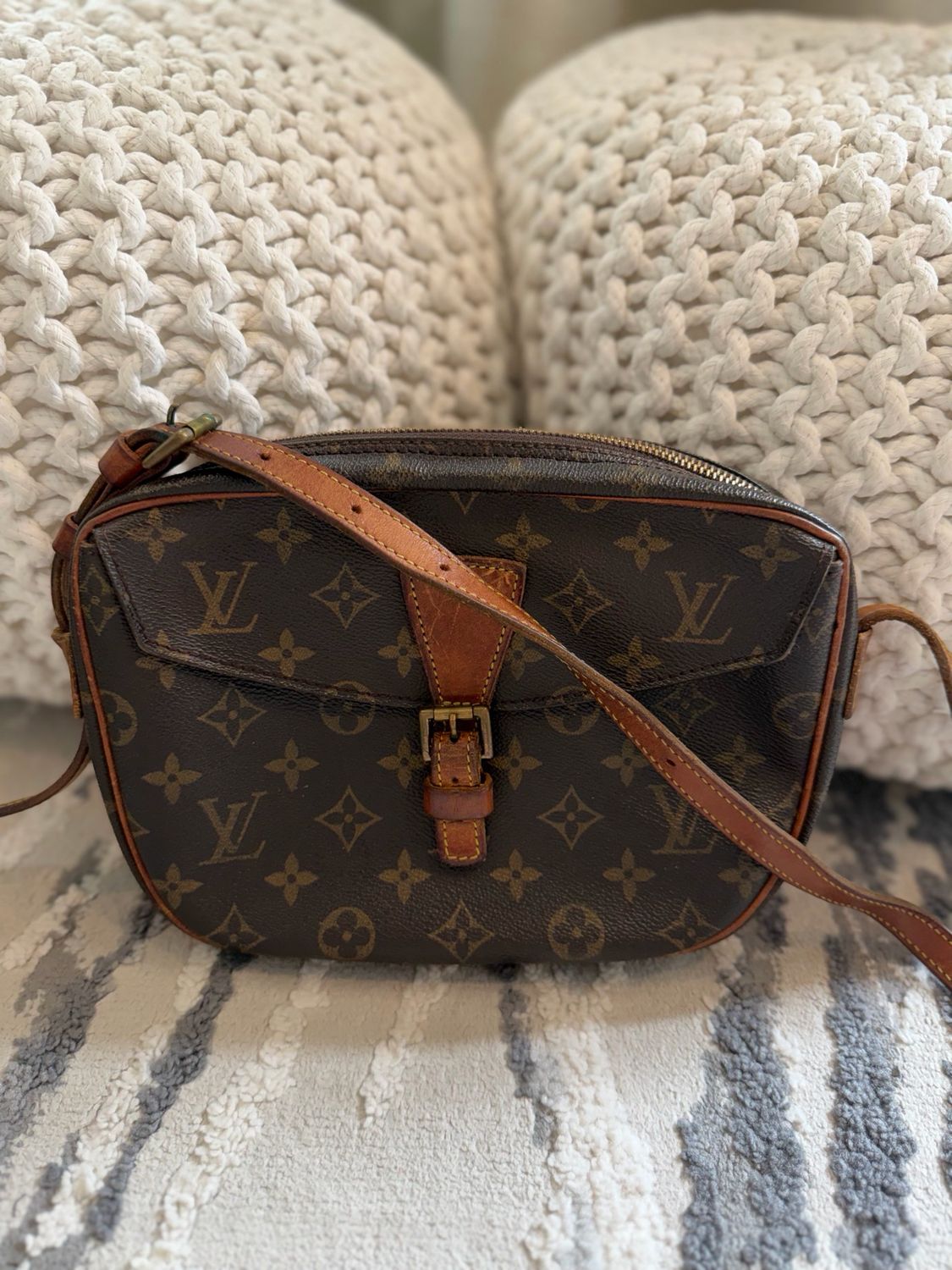 Louis Vuitton Monogram Messenger Jeune Fille Crossbody Vintage