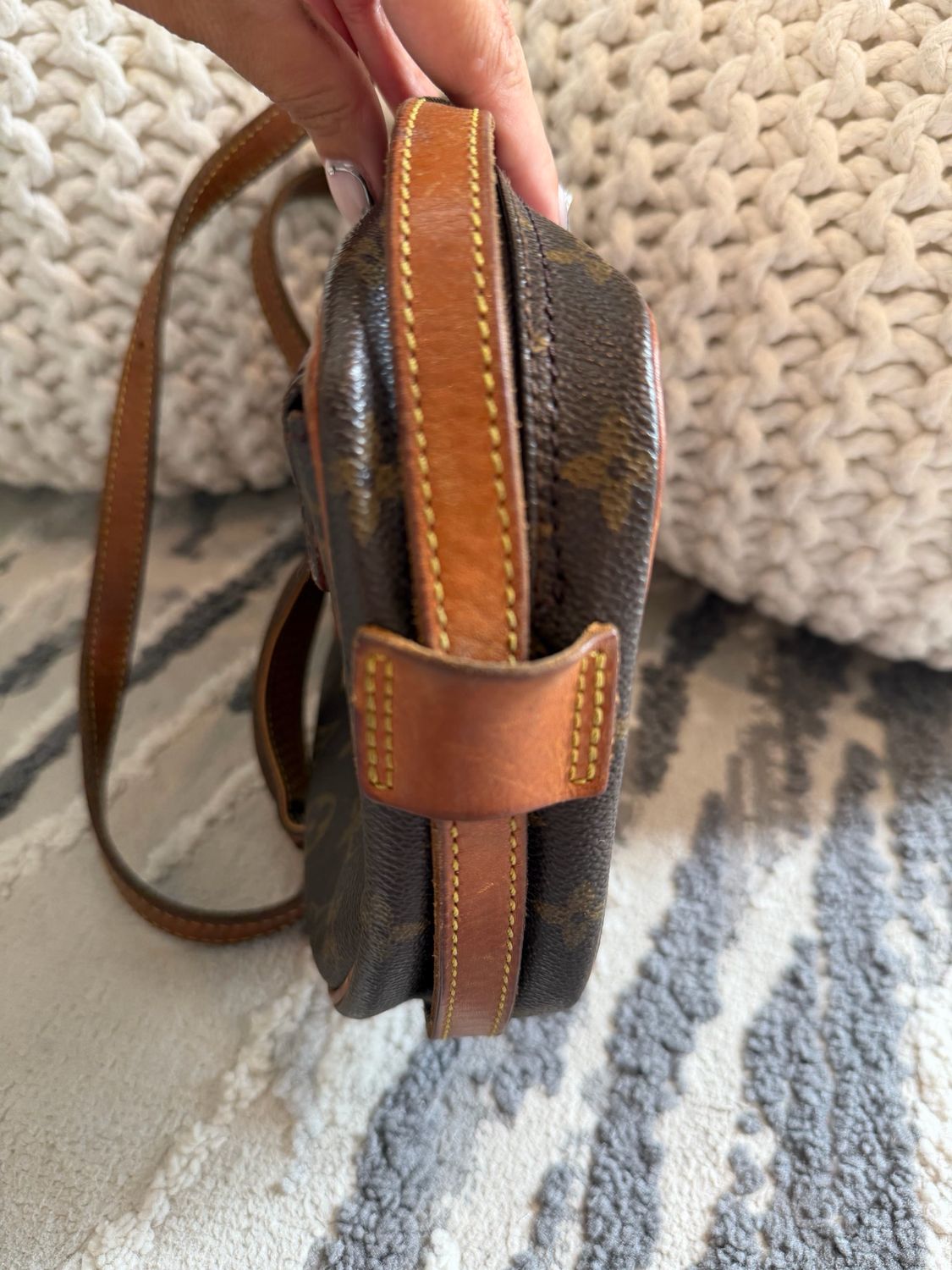 Louis Vuitton Monogram Messenger Jeune Fille Crossbody Vintage