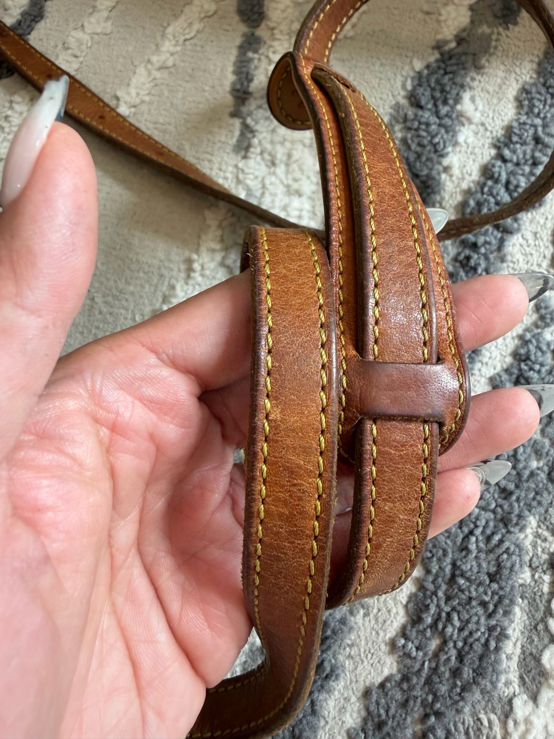 Louis Vuitton Monogram Messenger Jeune Fille Crossbody Vintage