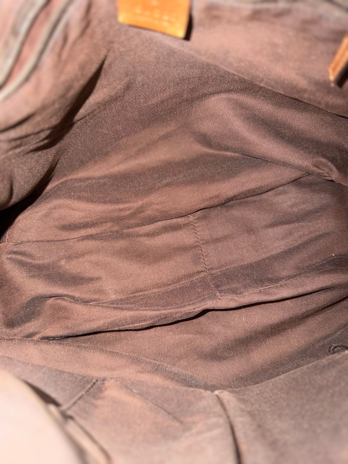 Gucci Monogram Canvas Sukey Hobo Rose Gold