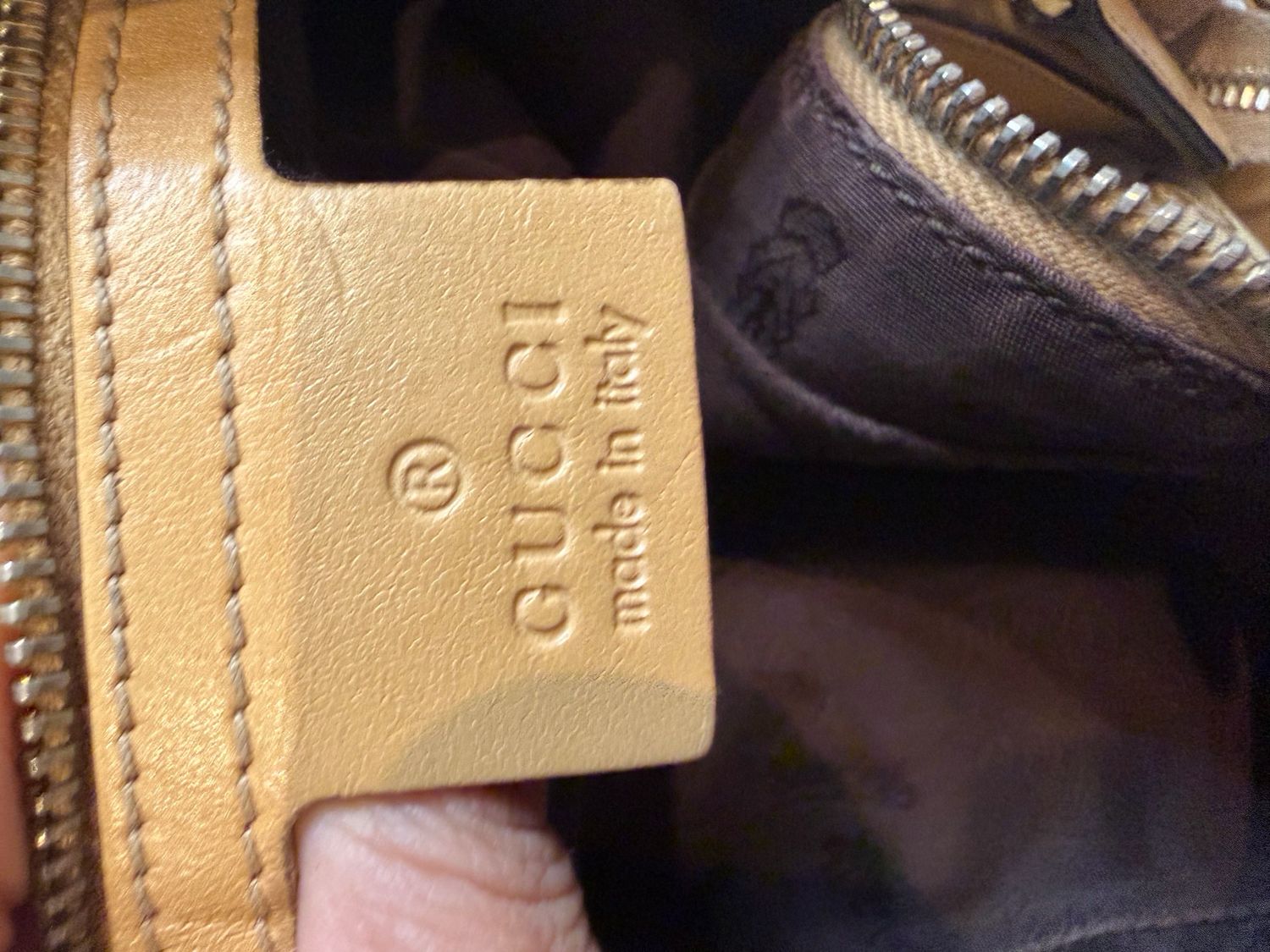 Gucci Monogram Canvas Hobo Horsebit Web Shoulder Bag