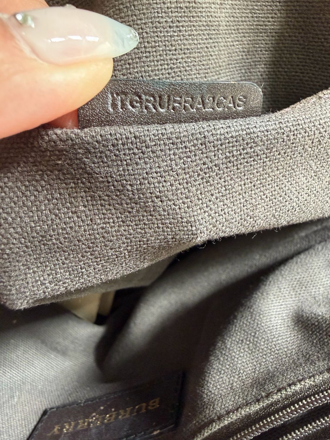 Burberry Haymarket Check Orchard Bowling Dome Tote 