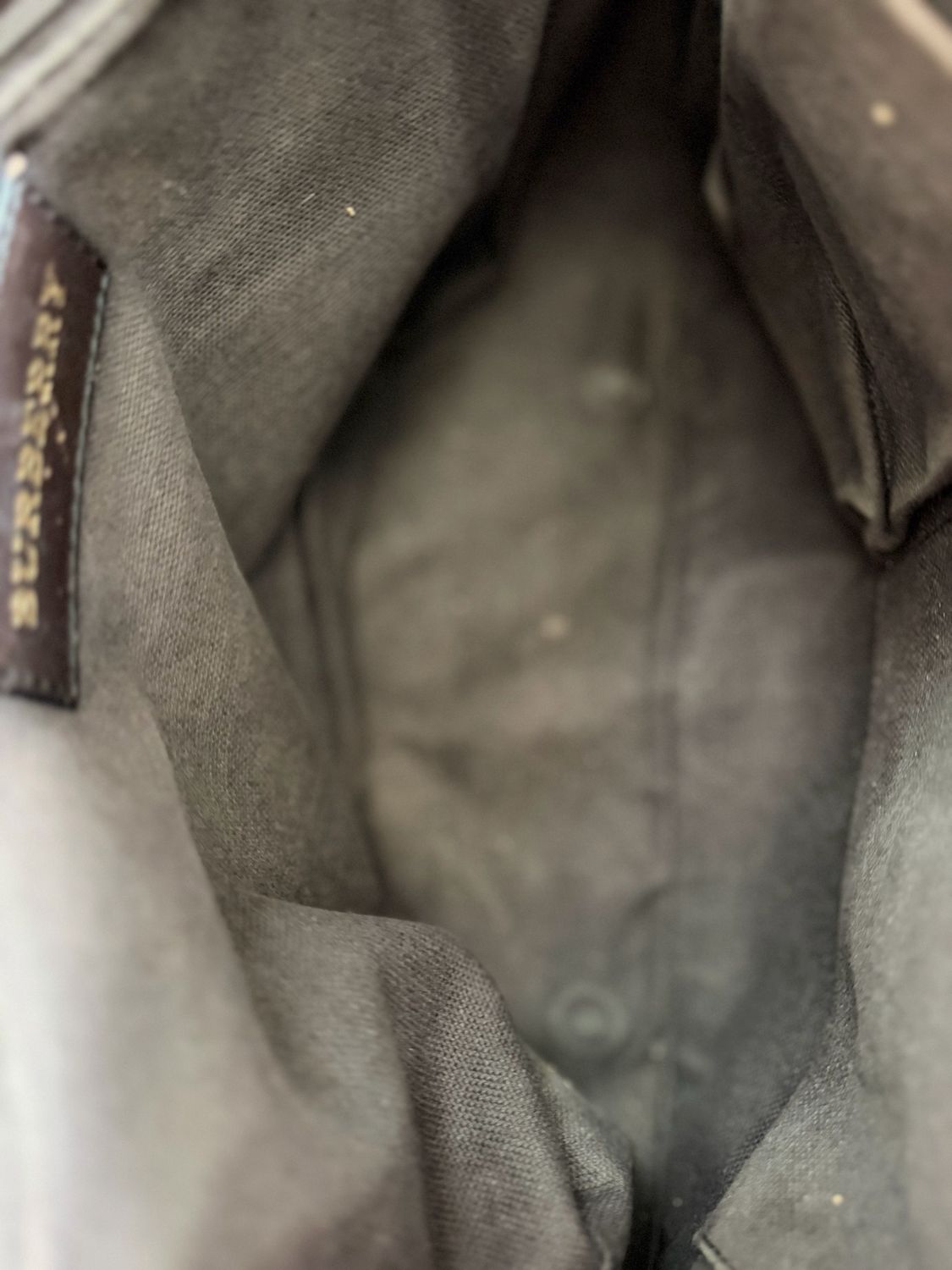 Burberry Haymarket Check Orchard Bowling Dome Tote 