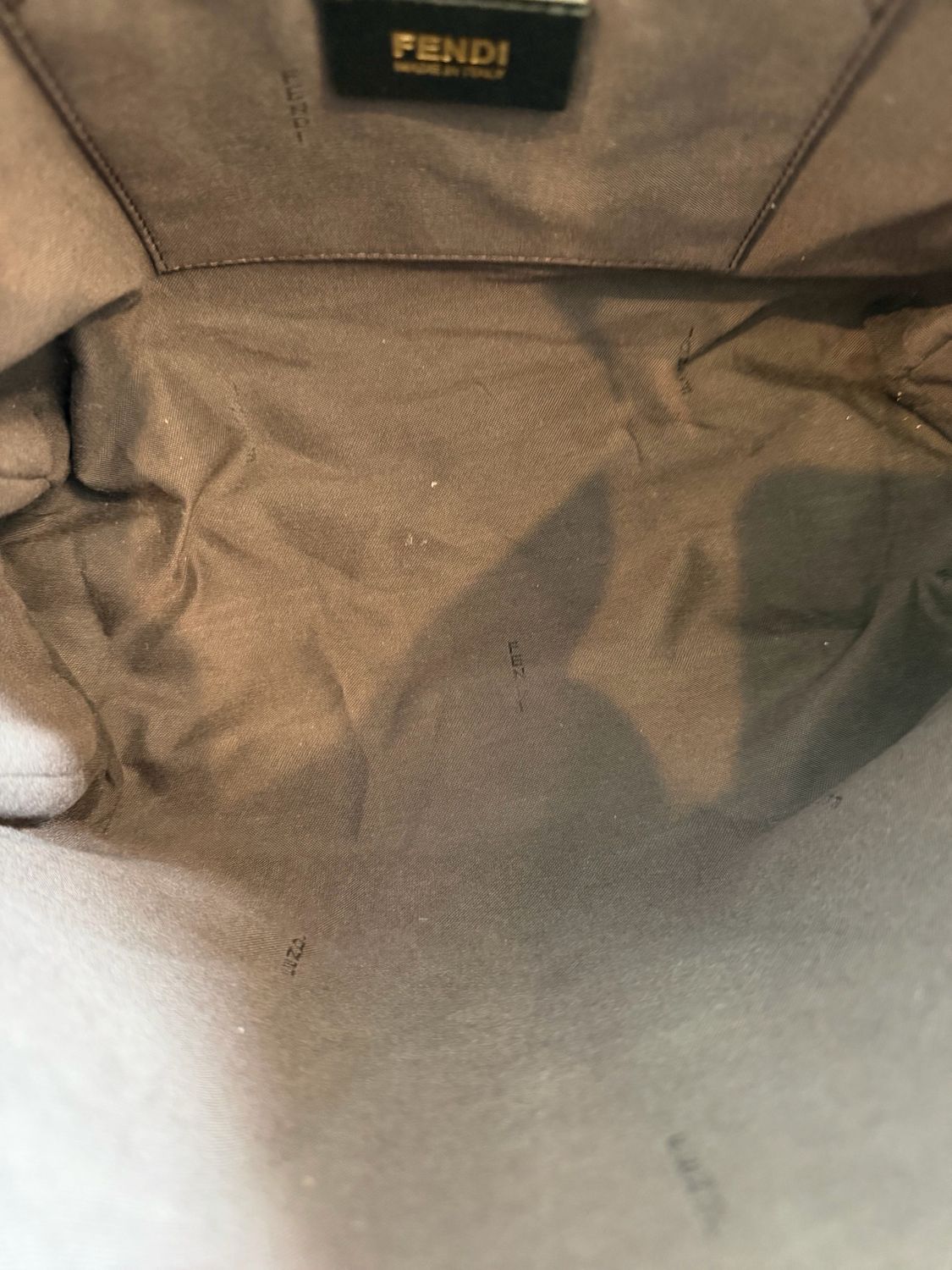 Fendi Zucchino Messenger Crossbody Sling