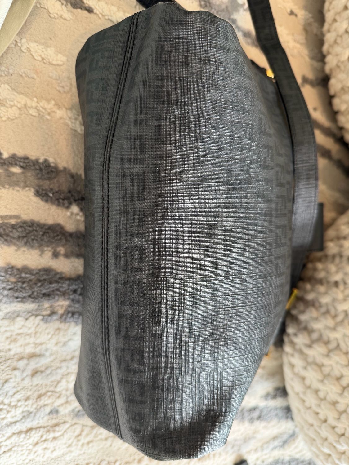 Fendi Zucchino Messenger Crossbody Sling