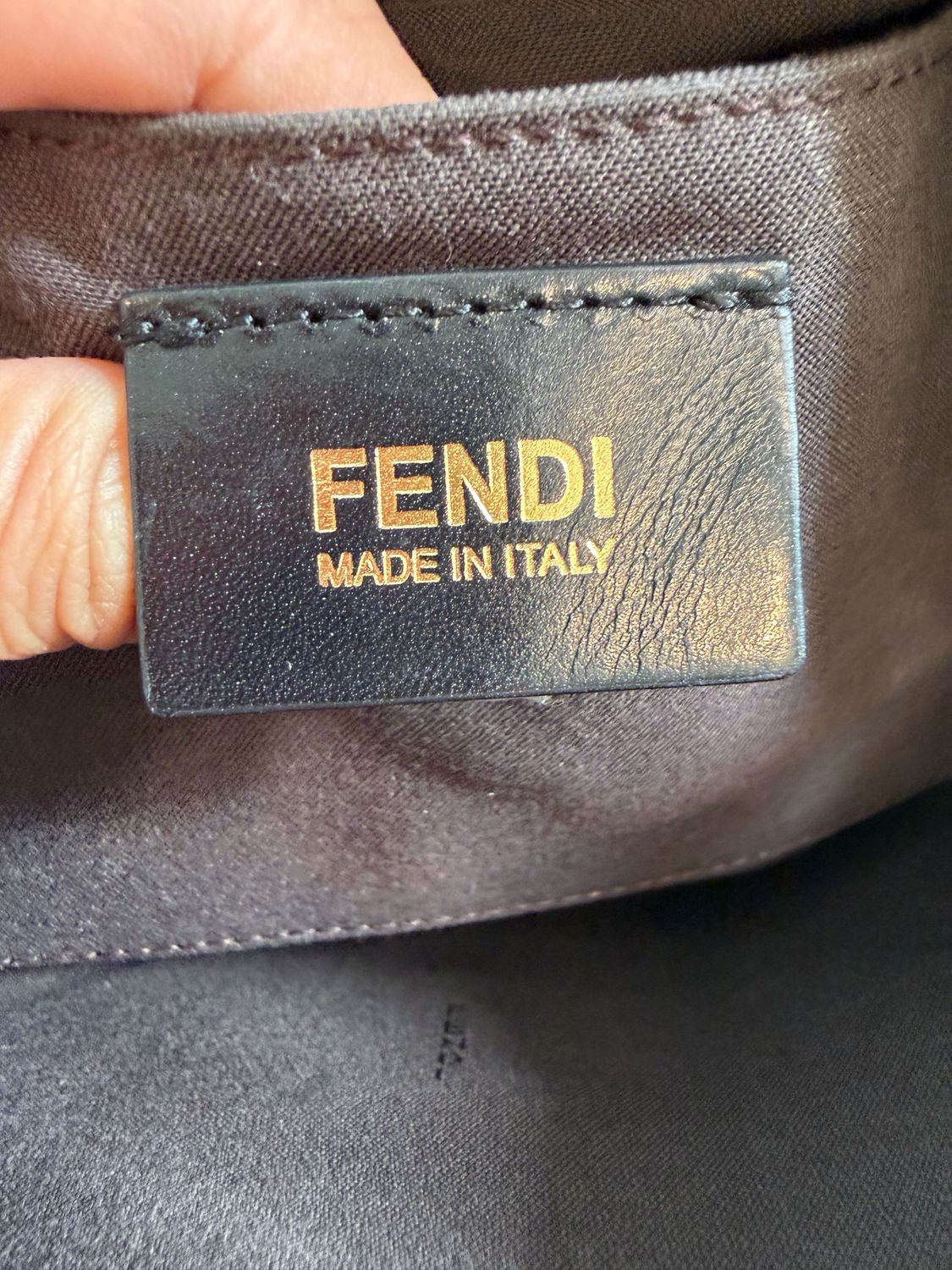 Fendi Zucchino Messenger Crossbody Sling