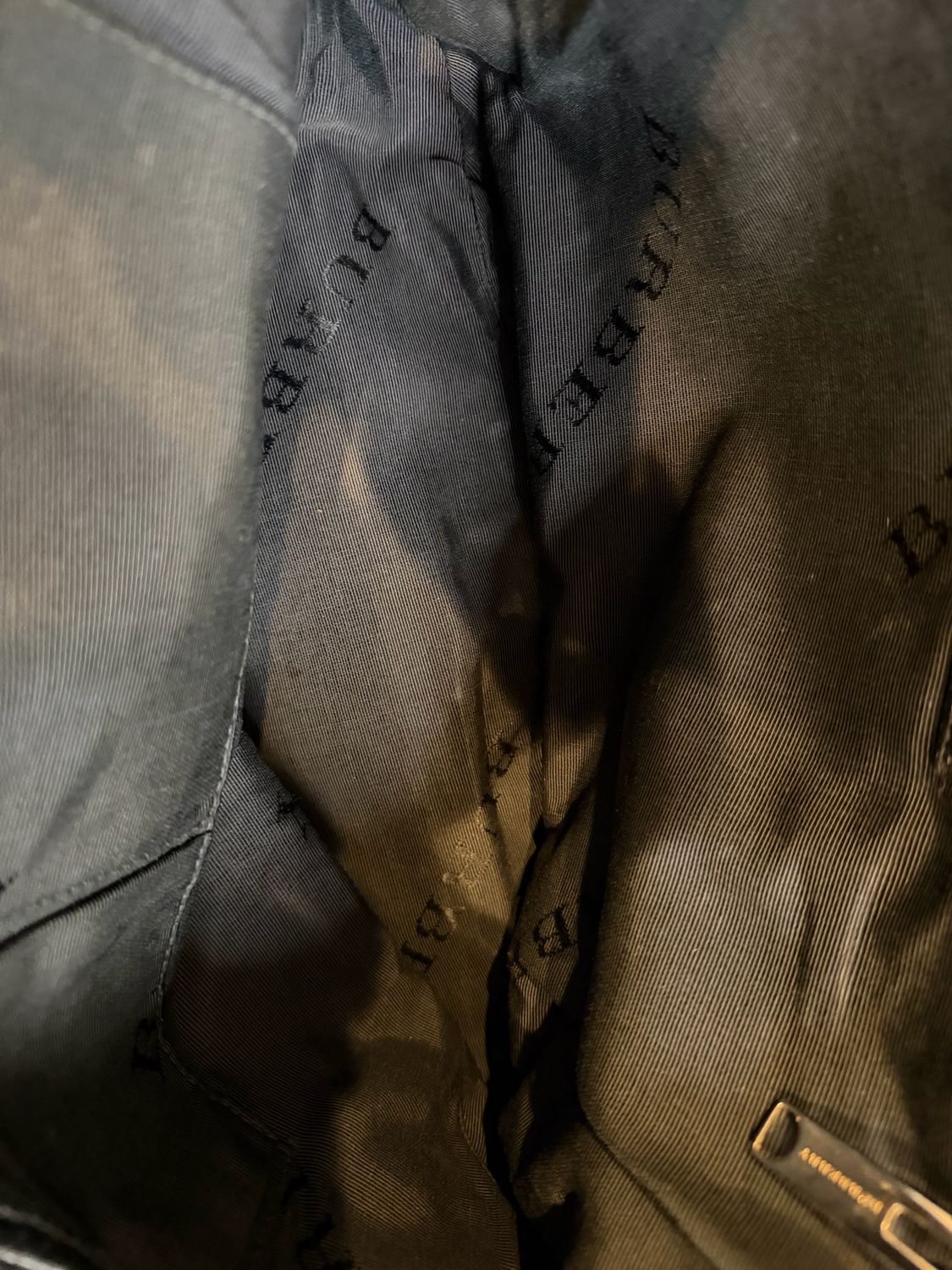 Burberry Heritage Grained Leather Orchard Bowler Messenger Crossbody